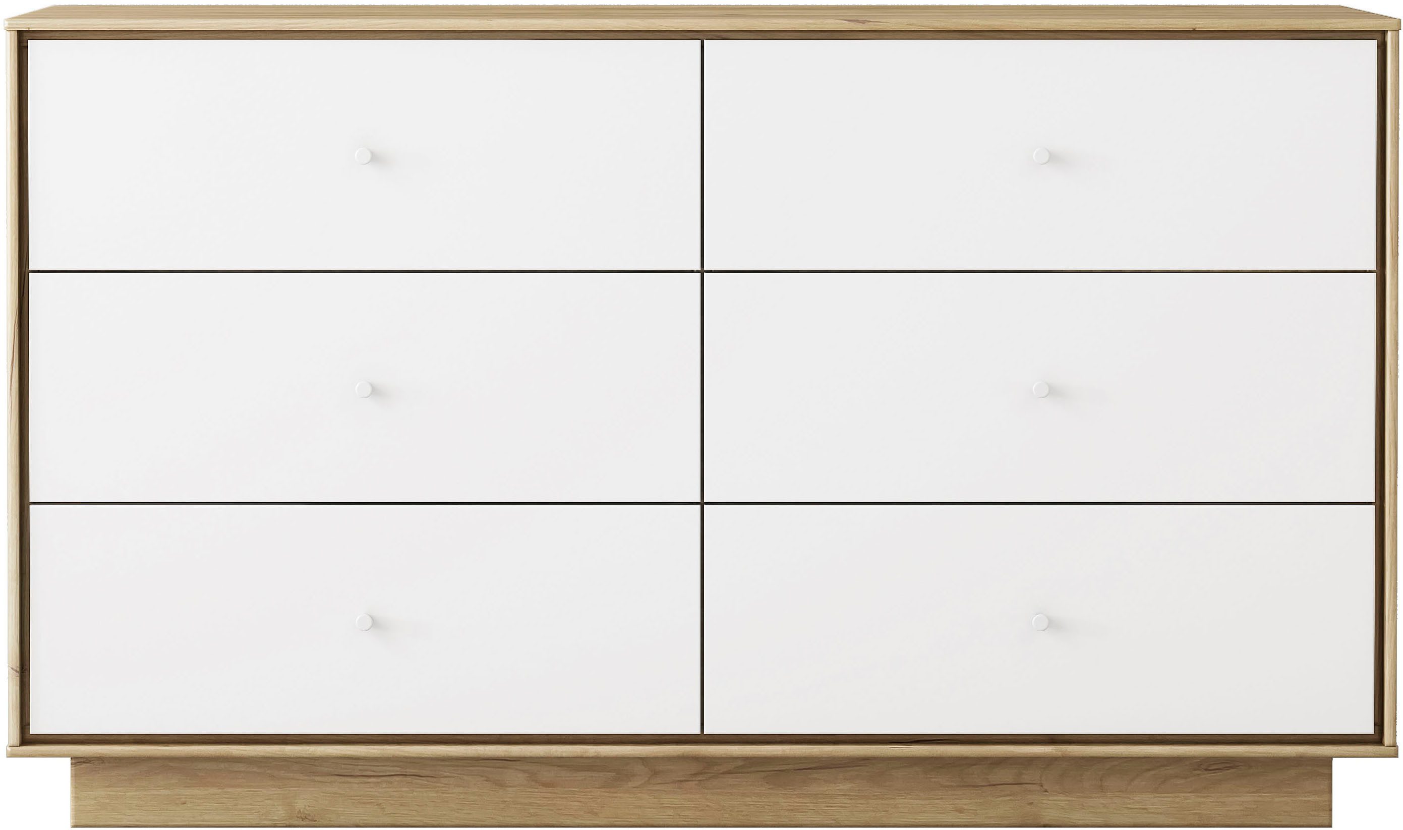 OTTO home Kommode Blaire, kratzfeste Melaminoberfläche, ABS-Kanten und FSC-zertifiziertem Holz. Reduzierter Preis € 199,99. Unverbindliche Preisempfehlung € 399,99