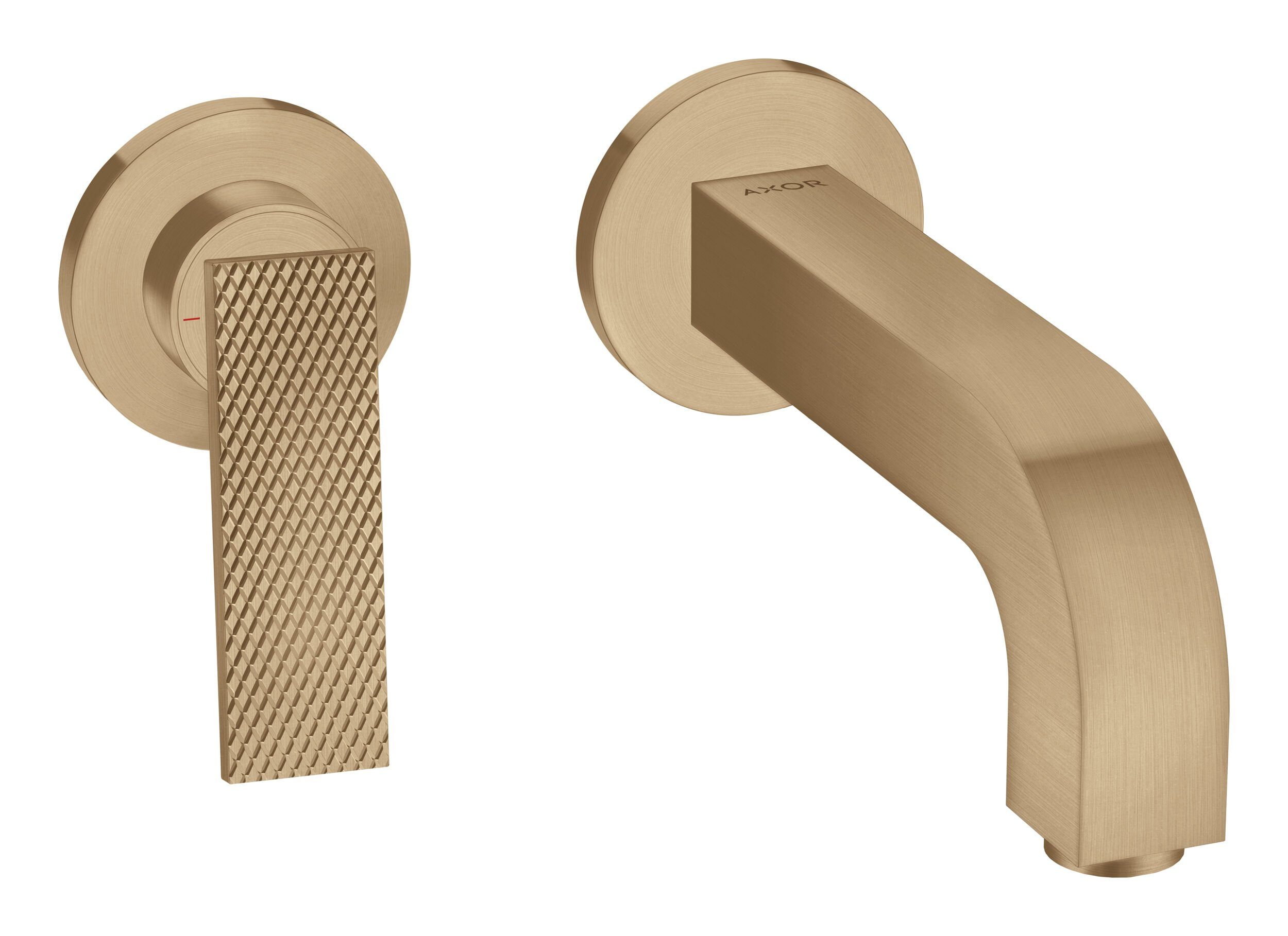 hansgrohe Unterputzarmatur Axor Citterio Einhebel-Waschtischmischer m. Hebelgriff - Brushed Bronze
