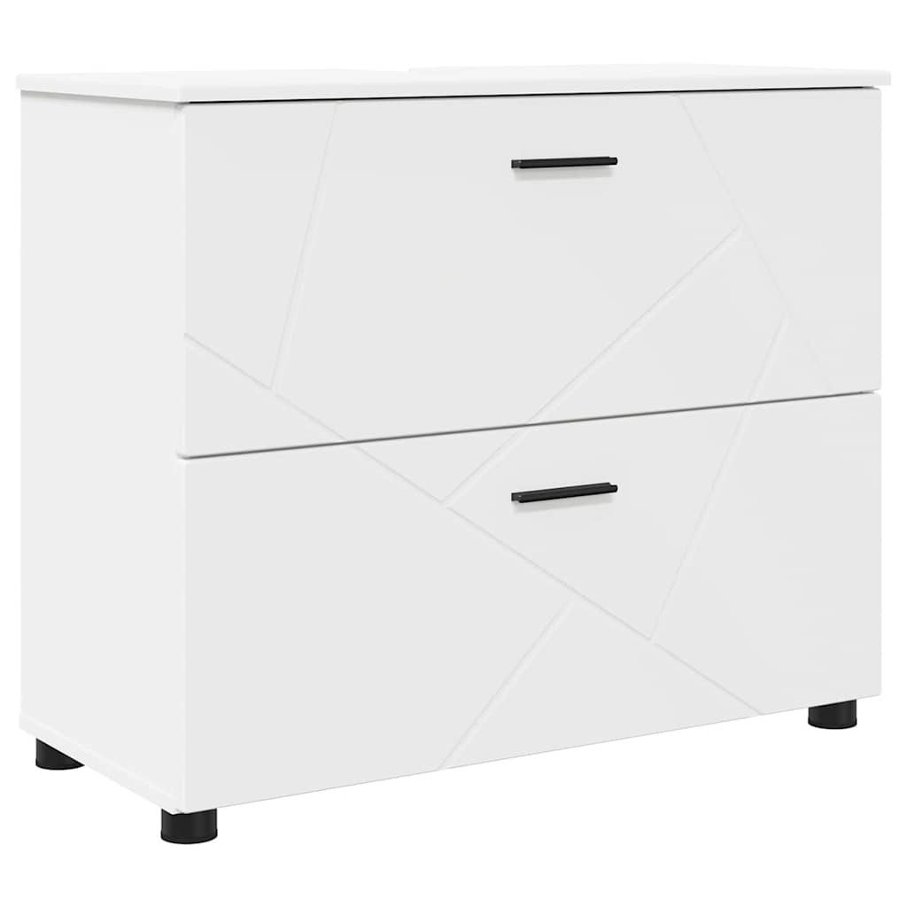 vidaXL Badezimmerspiegelschrank Badezimmer Schrank Weiß 76,5 günstig online kaufen