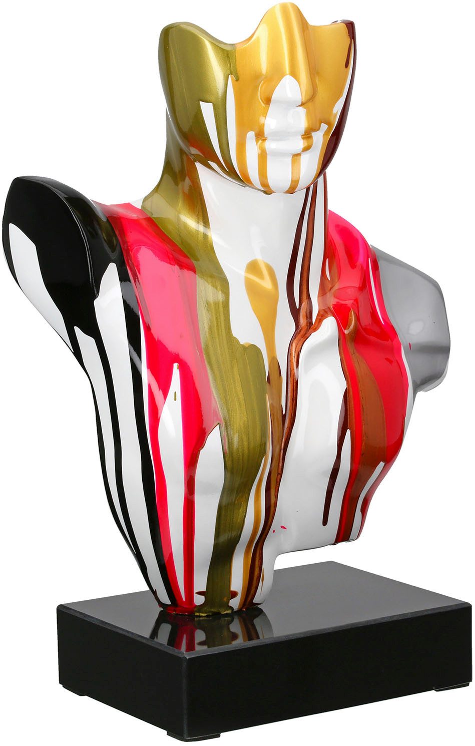 Casablanca by Gilde Dekoobjekt Skulptur Mann Bello mehrfarbig H. 41 cm (1 St)