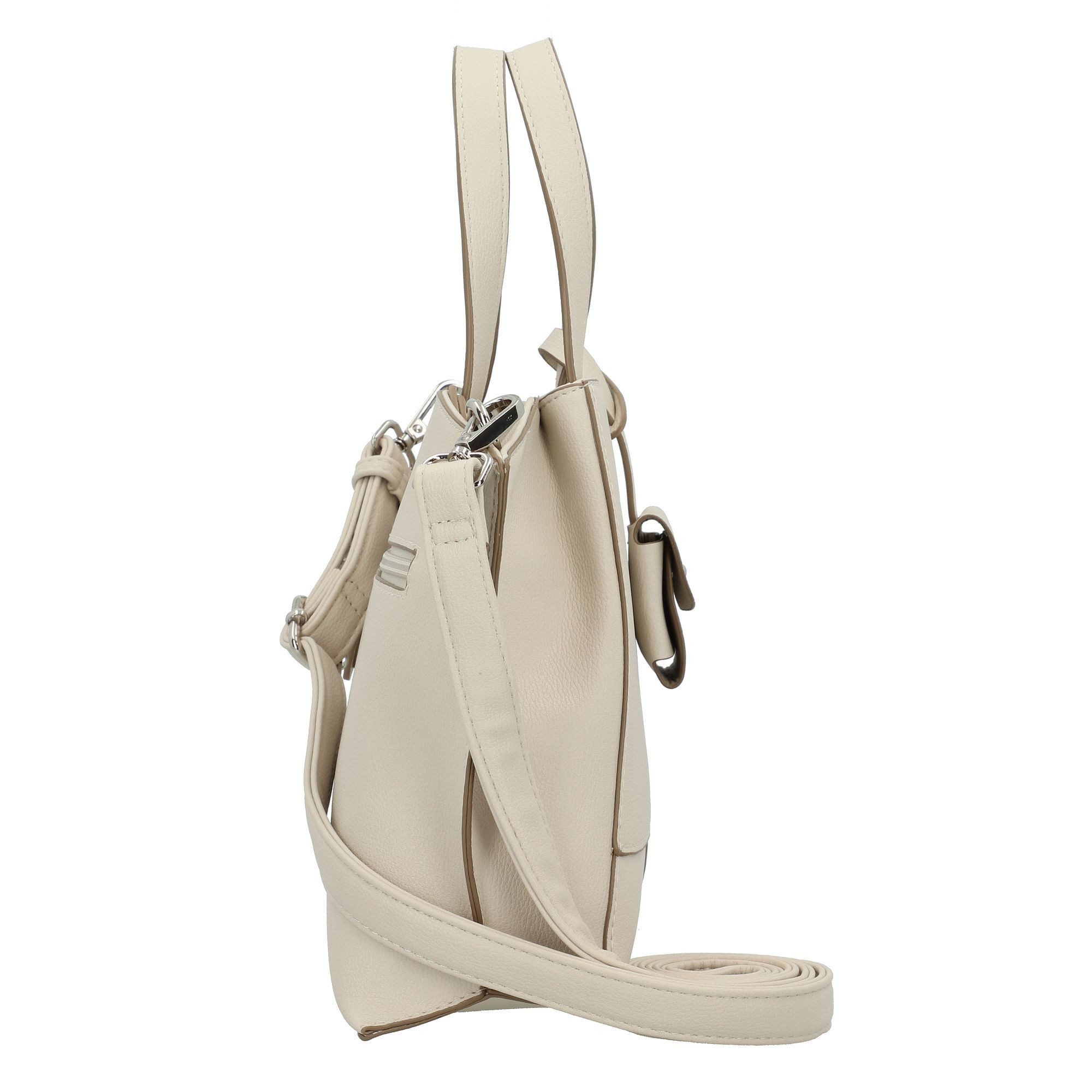 TOM TAILOR Schultertasche Adrienn, Polyurethan