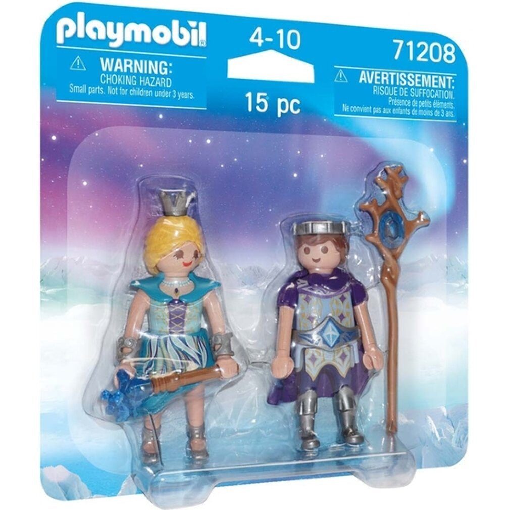 Playmobil® Spielhaus Playmobil 71208 DuoPack Eisprinzessin und Eisprinz