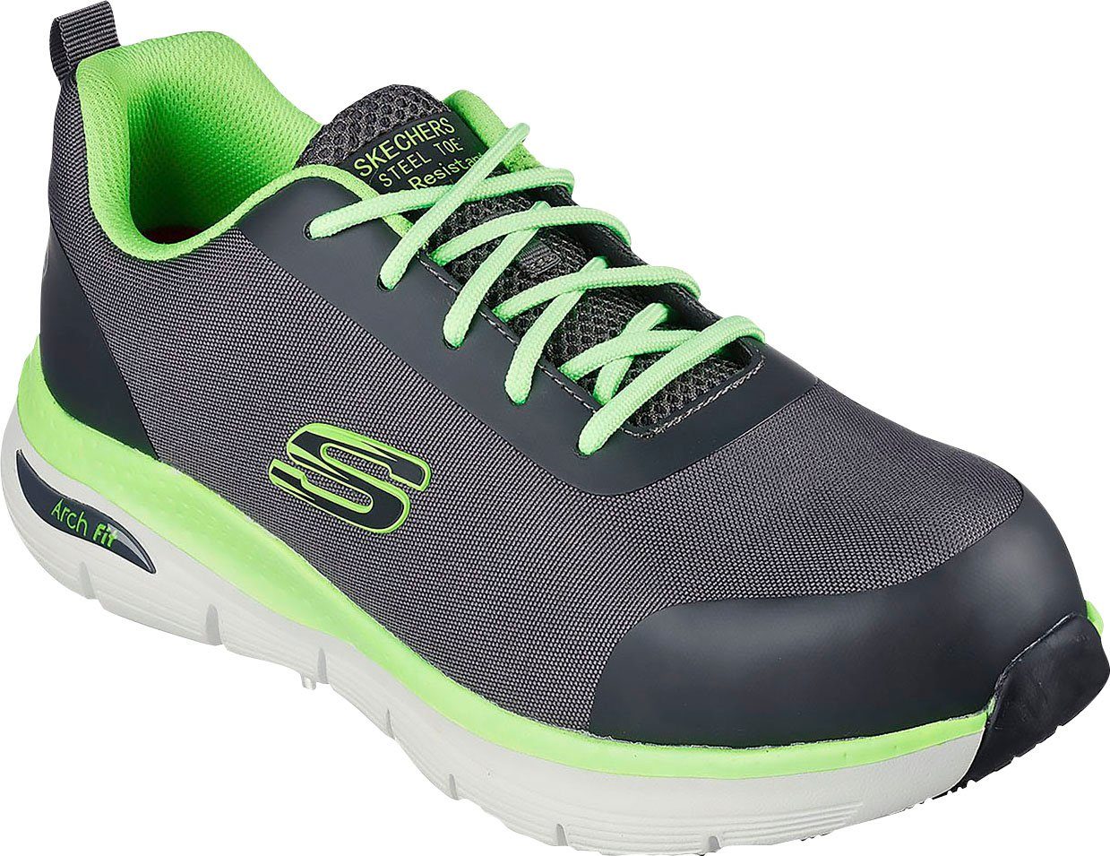 Skechers ARCH FIT SR-RINGSTAP Sicherheitsschuh S3 ESD, leicht und sportlich, durchtrittsicher | Sicherheitsschuhe