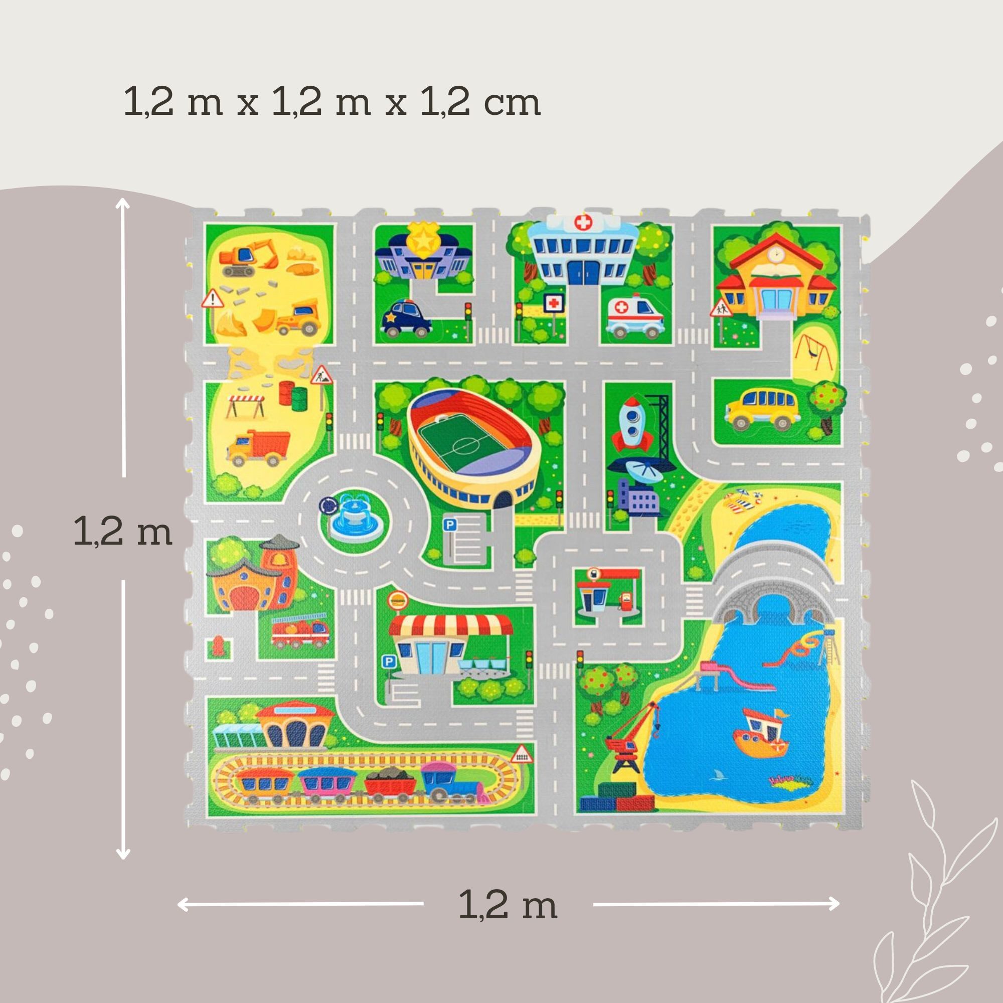 Hakuna Matte Spielmatte Puzzlematte für Babys günstig online kaufen