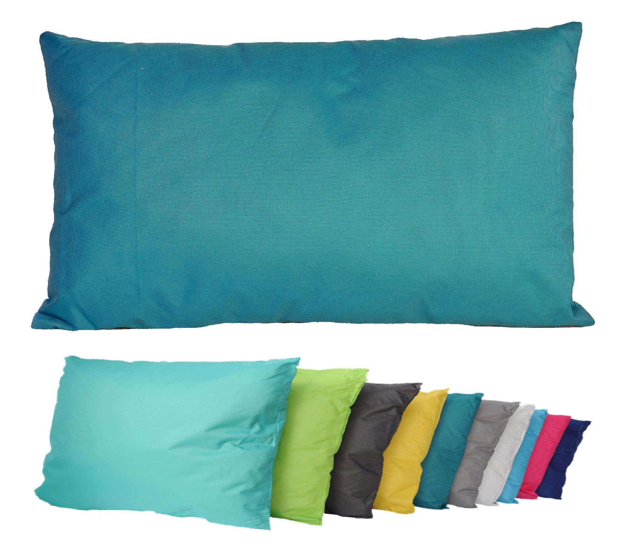 JACK Dekokissen JACK Outdoor Lounge Kissen 30x50cm Dekokissen inkl. Füllung Wasserfest, mit Lotus-Effekt, Robust, Strapazierfähig, für Innen & Außen