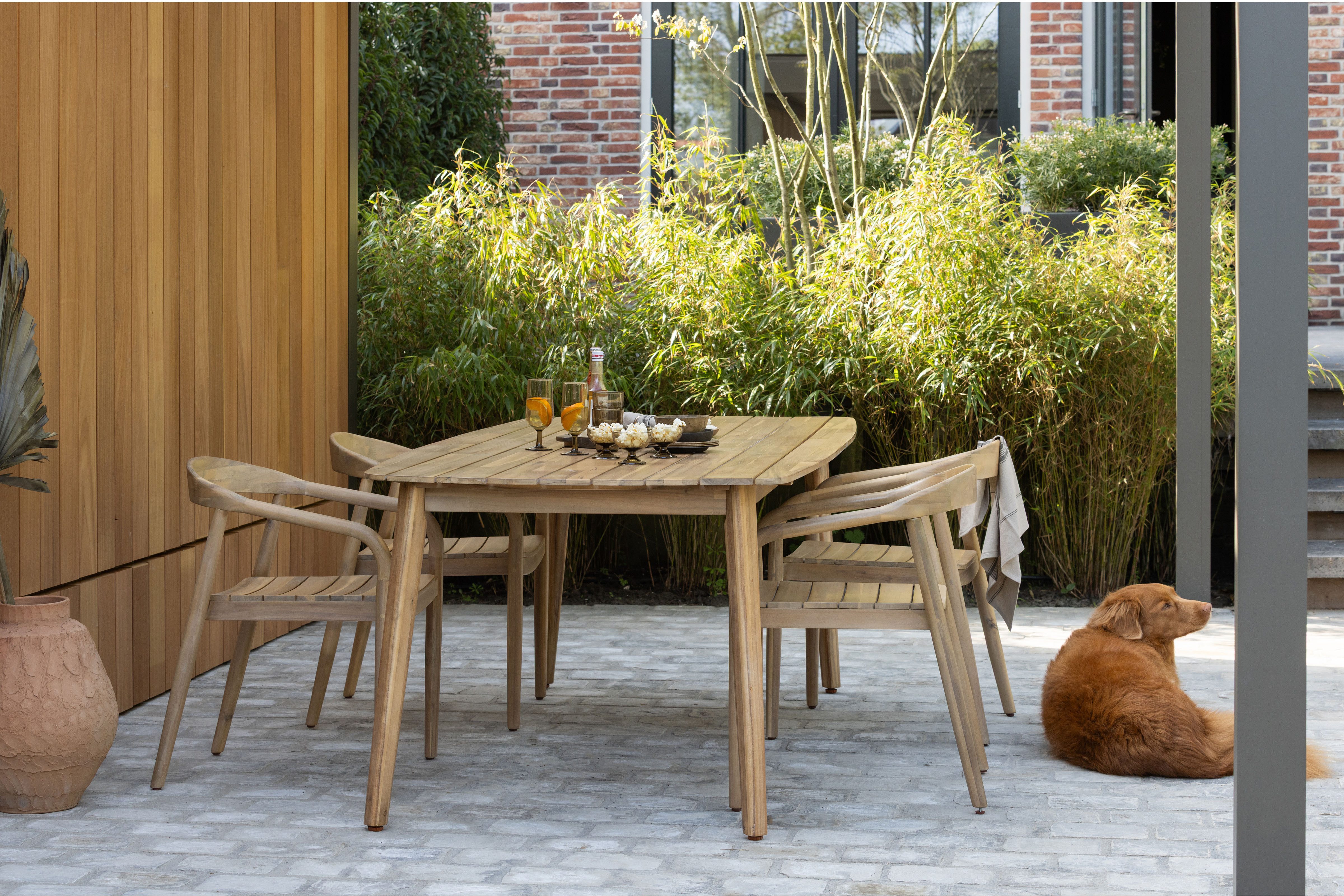 WOOOD Gartentisch Kris Esstisch