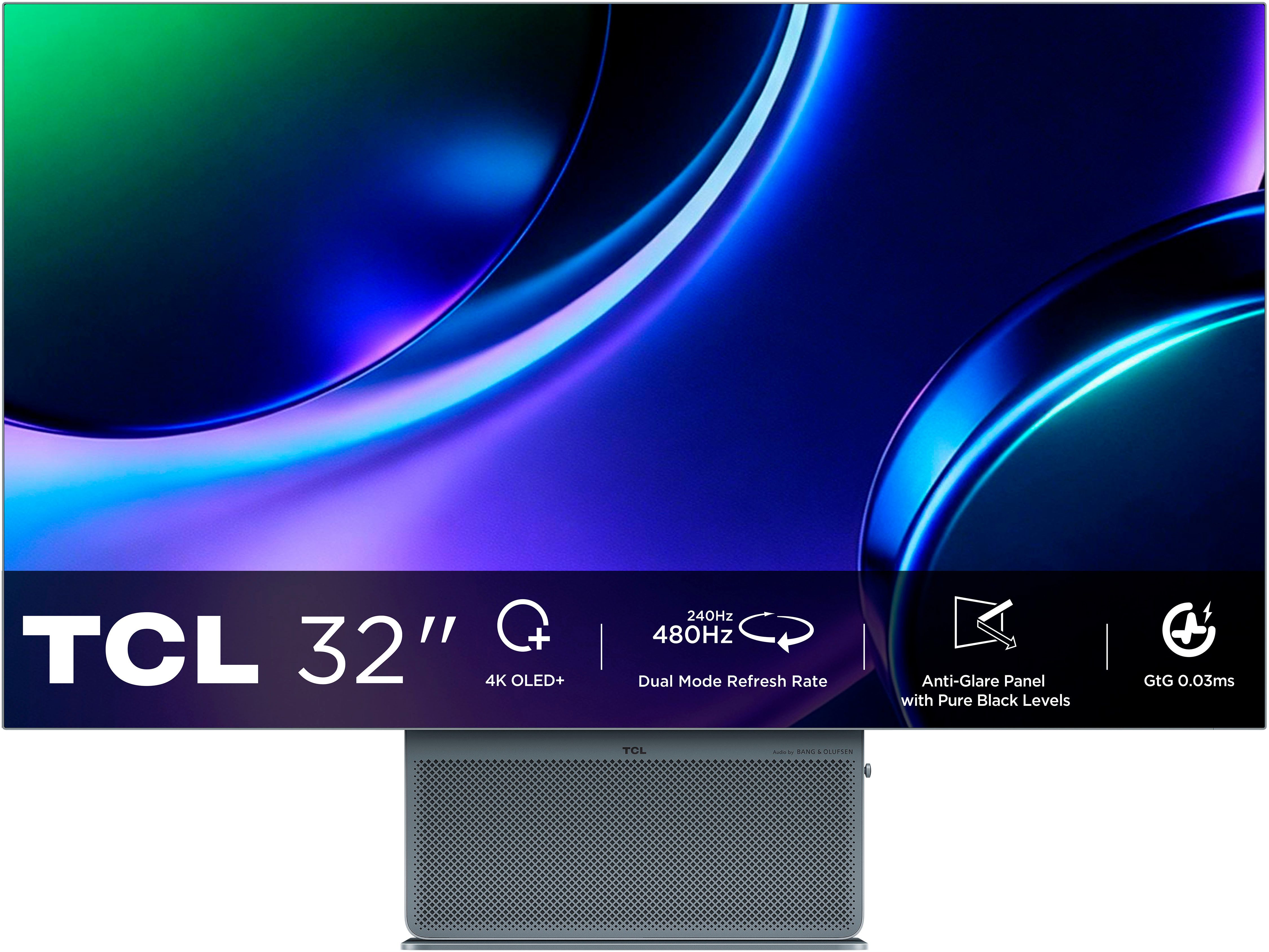TCL 32X3AXD OLED-Monitor (80 cm/32 ", 3840 x 2560 px, 4K Ultra HD, 0,03 ms Reaktionszeit, 240 Hz, OLED)