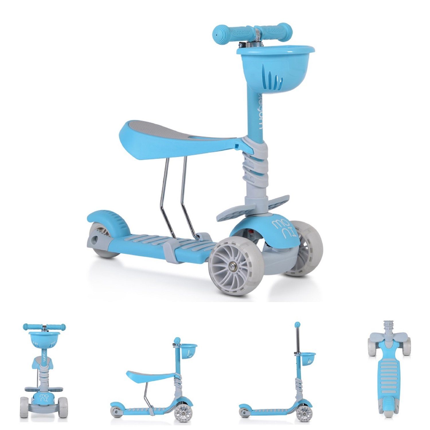 Cityroller Kinderroller, Bubblegum 2 in 1