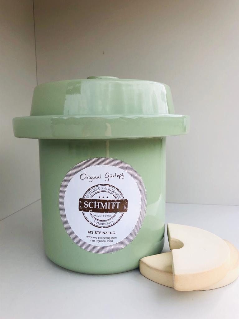 MS-Steinzeug Aufbewahrungsdose Mini Gärtopf 1 + 2 Liter versch. Farben günstig online kaufen