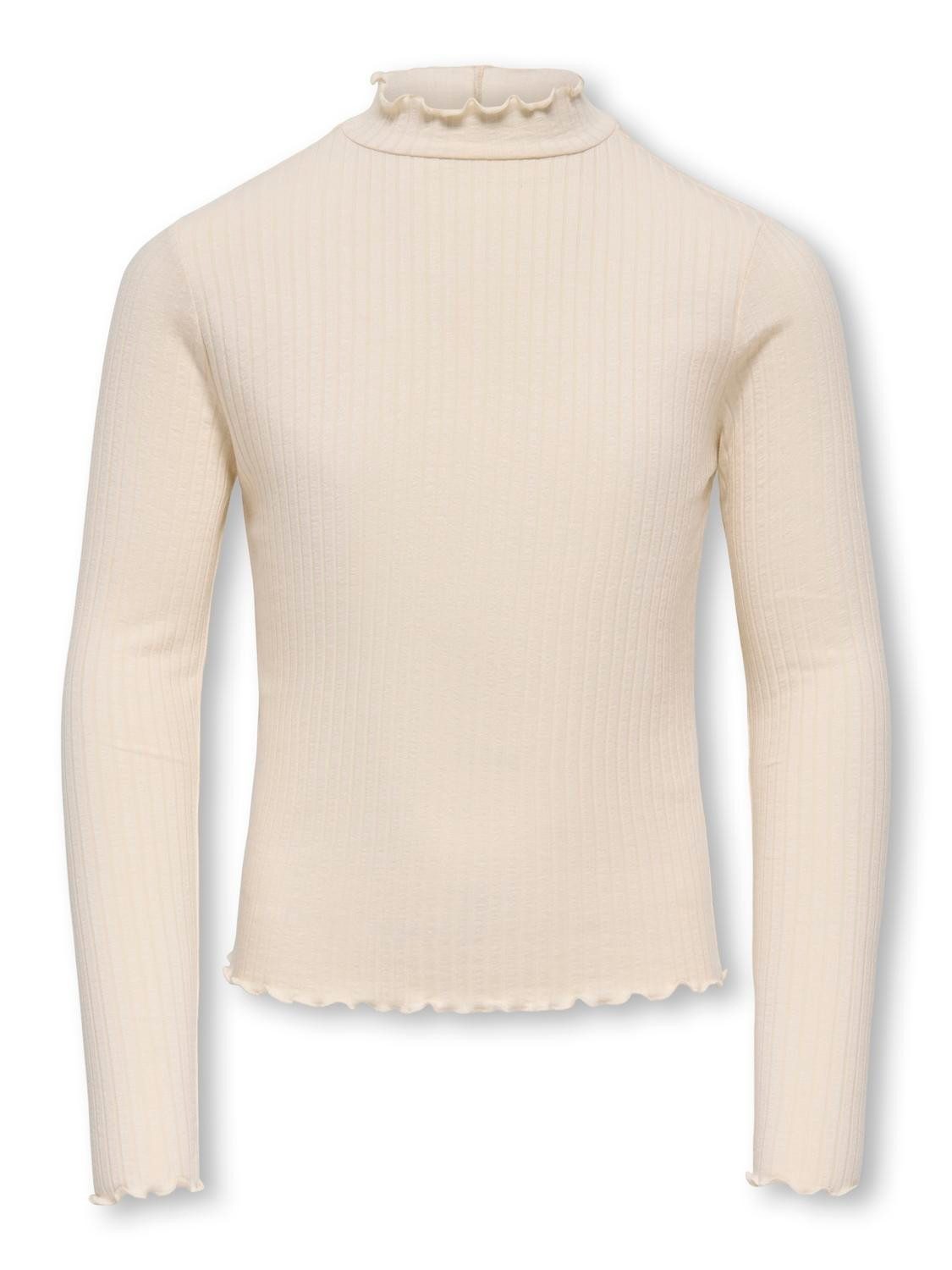 KIDS ONLY Langarmshirt Kogfransiska Schl Ls Hi-Nck Top Jrs