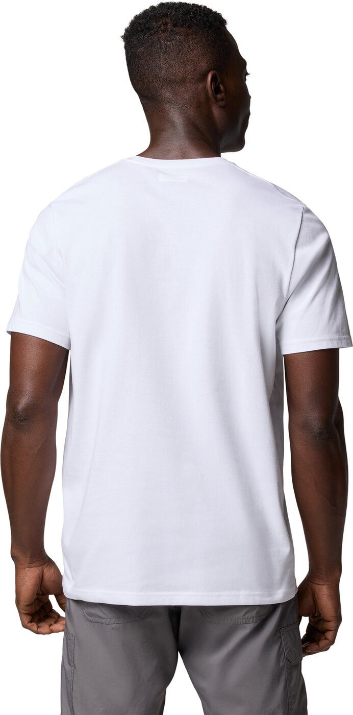 Columbia Funktionsshirt Hageman Graphic Tee WHITE, HIKE ON