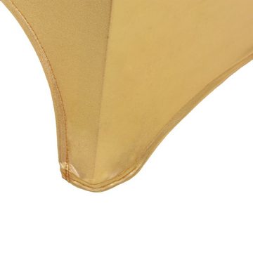 Hussen-Set 6 Stk. Stretch-Stuhlhussen Golden, furnicato