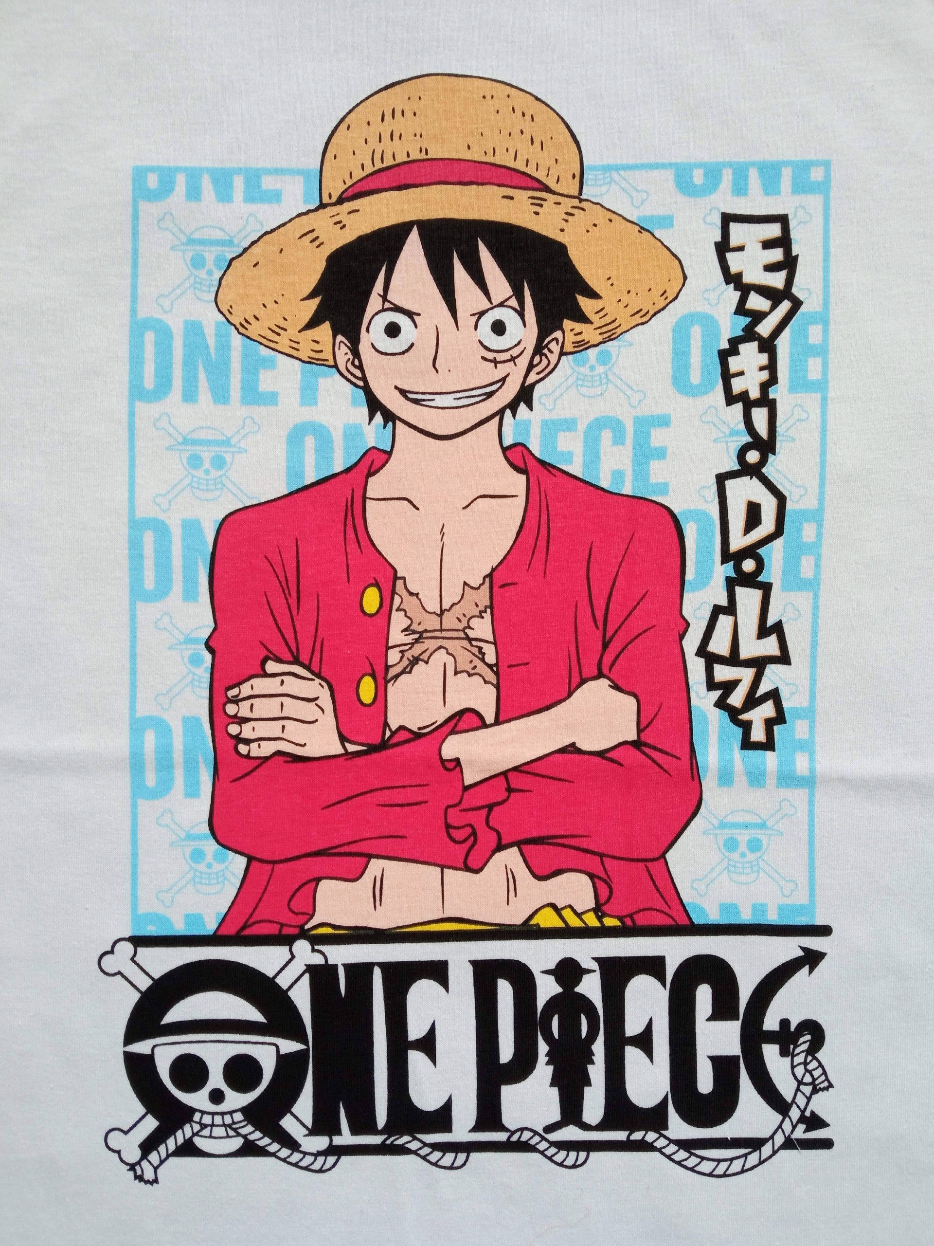United Labels® T-Shirt One Piece T-Shirt Monkey D. Ruffy Oberteil Shirt kurzärmlig – Bild 4 von 5