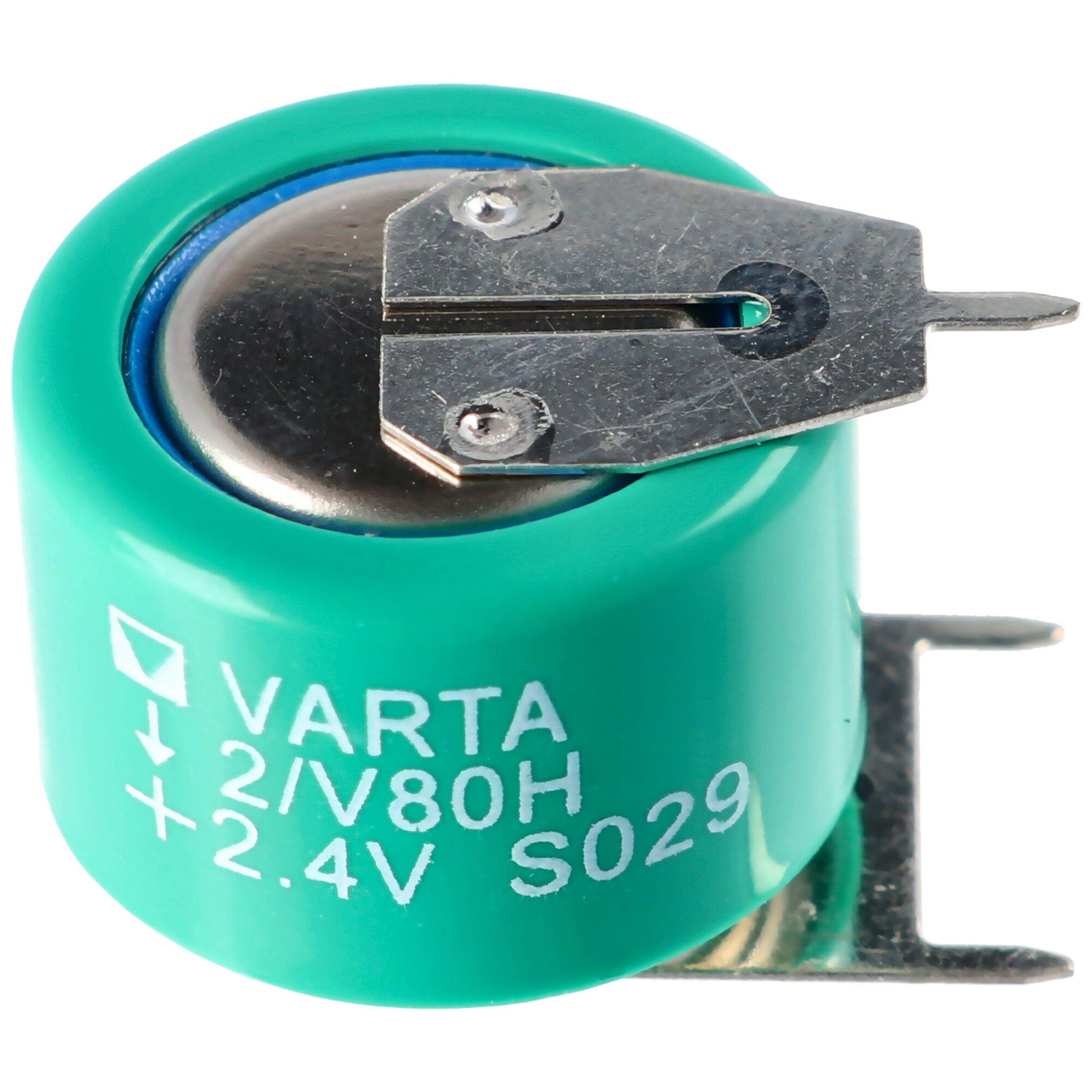 VARTA Varta 2/V80H NiMH Akku aufladbare NiMH Knopfzelle Akku 80 mAh (2,4 V)