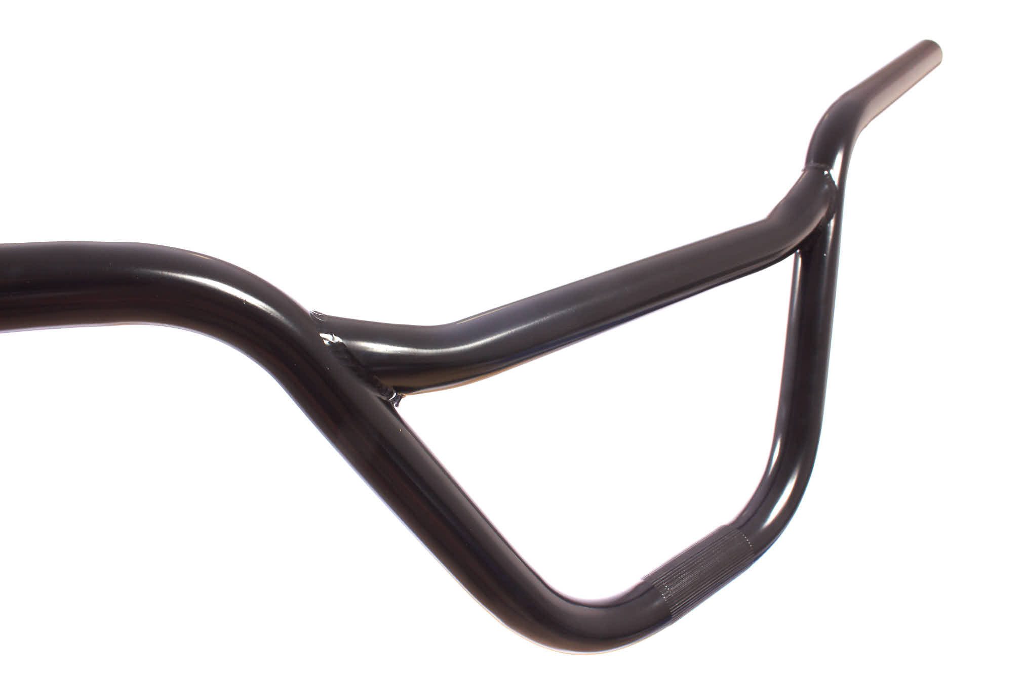 KHEbikes Fahrradlenker BMX Lenker KHE PRISM 8,25 Zoll schwarz 2-teilig, 2-teilige Bauweise