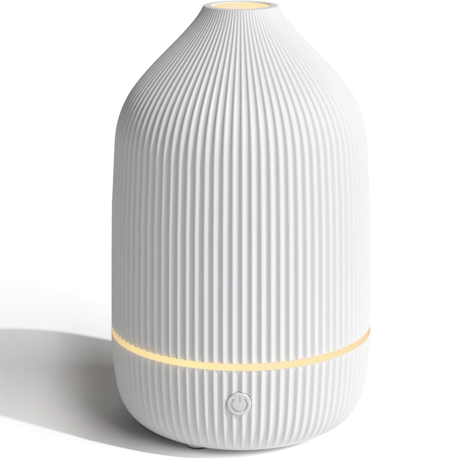 TUWENA Luftbefeuchter Aroma Diffuser 100ml Diffusor für ätherische Öle, Ultraschall Diffuser, Leiser Aromatherapie Diffuser mit 7 Farben …