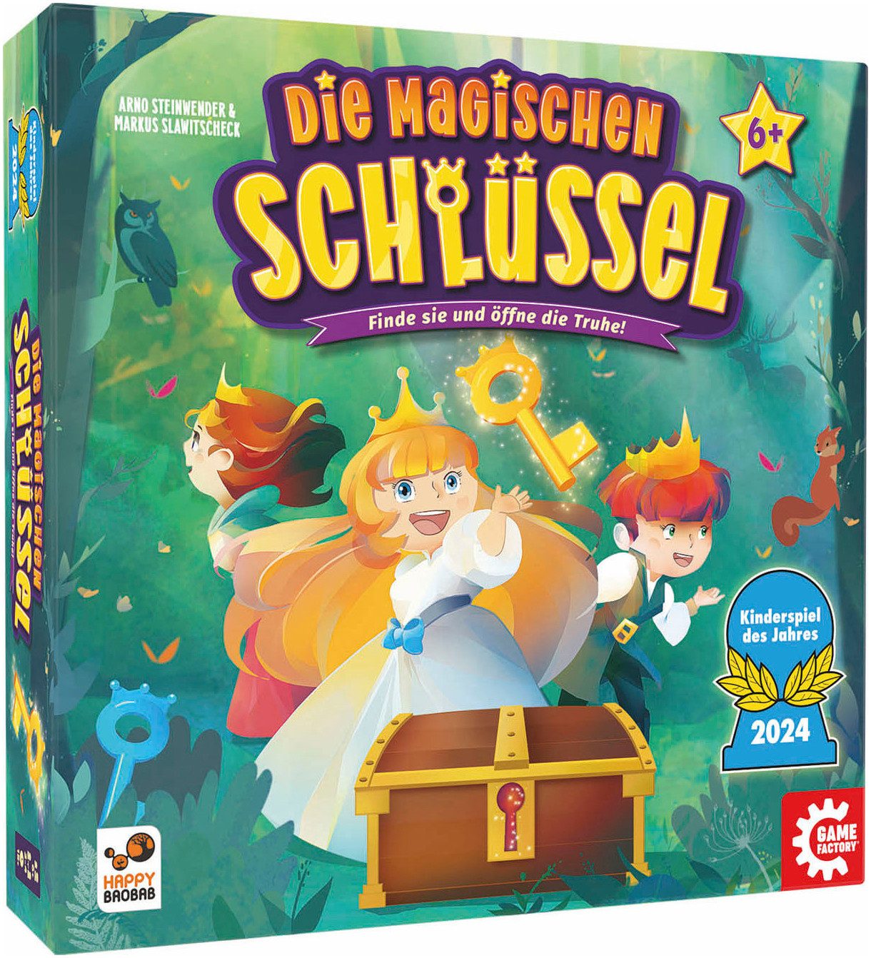 Game Factory Spiel Die Magischen Schlüssel, Kinderspiel