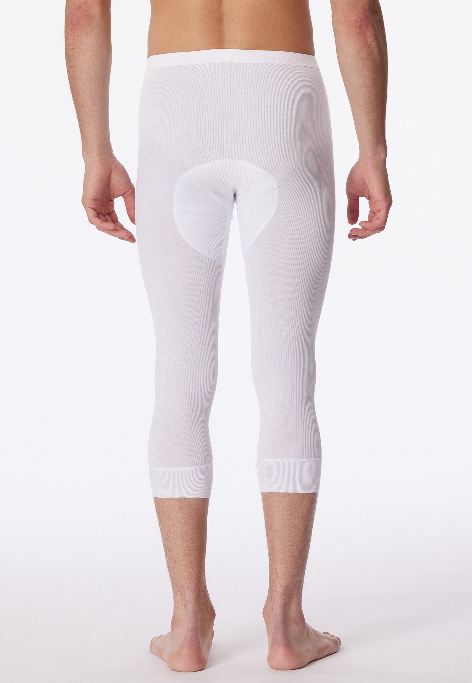 Schiesser Boxershorts Original Classics 3/4-Länge, mit Eingriff, Doppelripp