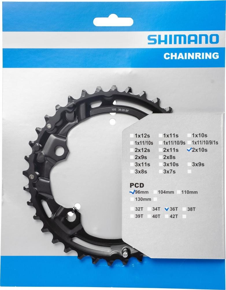 Kettenschaltung SHIMANO Kettenblatt DEORE FC-M4100 36 Zähne - präziser Antrieb für MTB