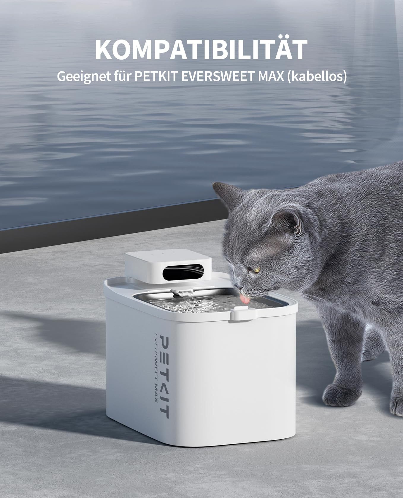 PETKIT Trinkbrunnen Ersatzfilter für Petkit Eversweet Max 1/2
