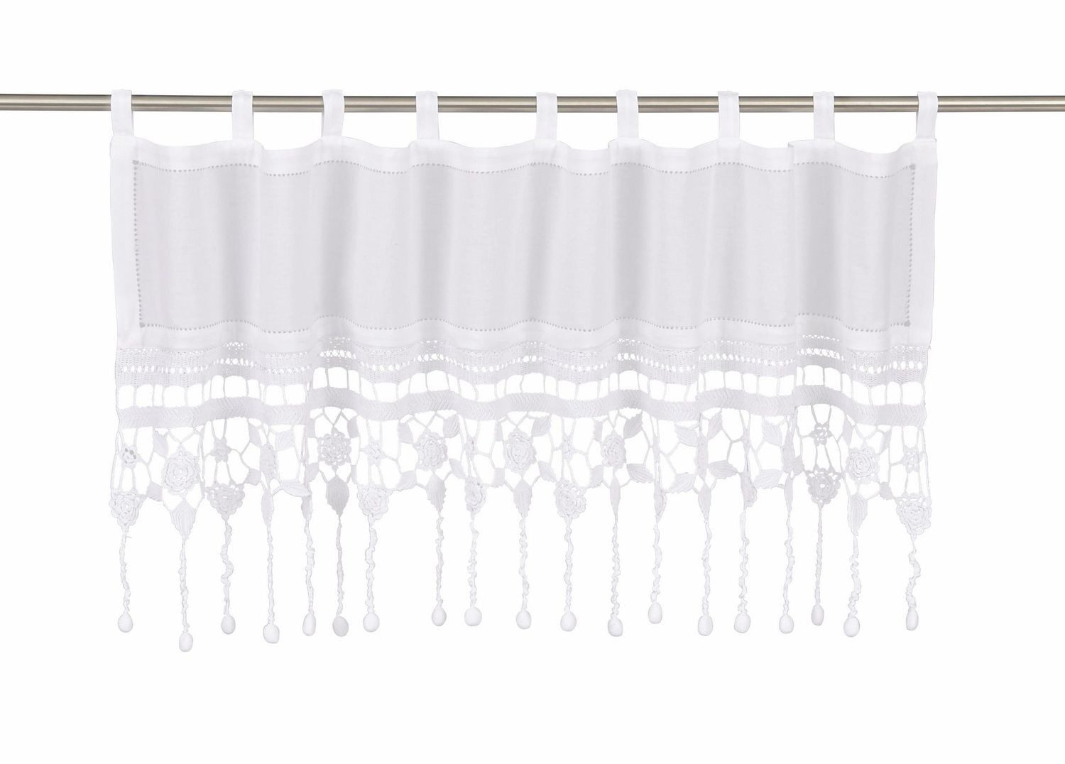 HOSSNER - ART OF HOME DECO Panneaux 50x125 cm (1 St), Schlaufen, halbtransp günstig online kaufen