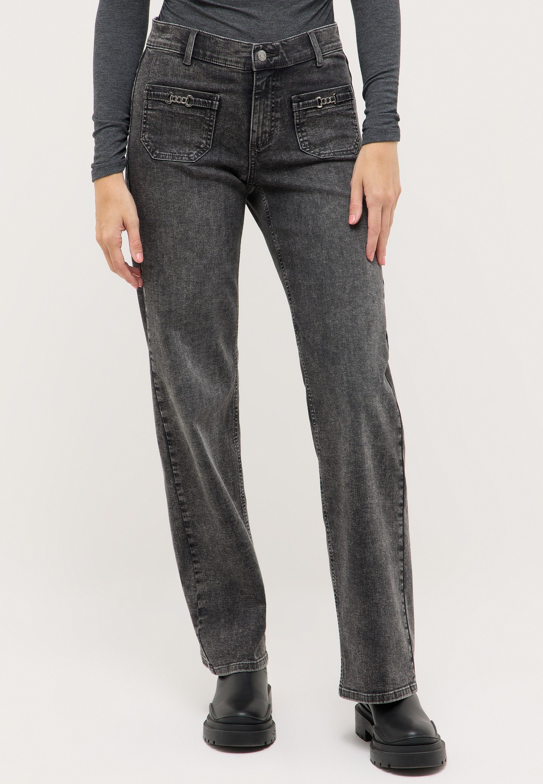 Relax-fit-Jeans LIZ SMART BUCKLE