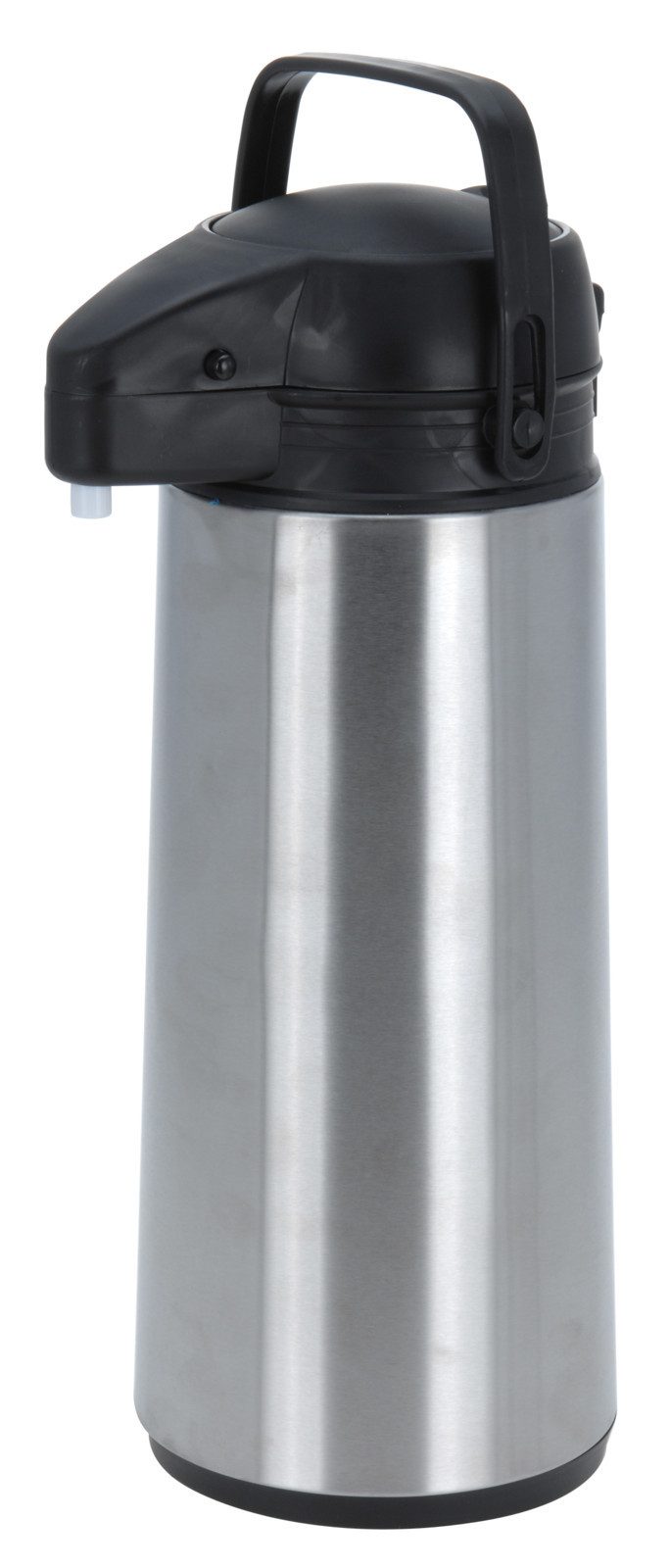 Koopman Pump-Isolierkanne Isolierkanne Pumpkanne Kaffeekanne 1,9L, (Stück, 1-St., Packung), Edelstahl, Isolierend, 36x17x14cm, Silberfarbend, 4 STunden Wärme