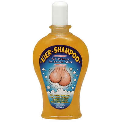 Orion Intimpflege Eier-Shampoo - für Männer im besten Alter - Flasche mit 350ml, 1-tlg., Shampoo für gepflegte Eier, Scherzartikel