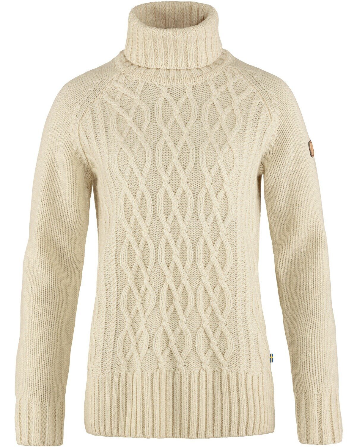 Fjällräven Strickpullover Damen Rollkragen-Pullover Cable Knit