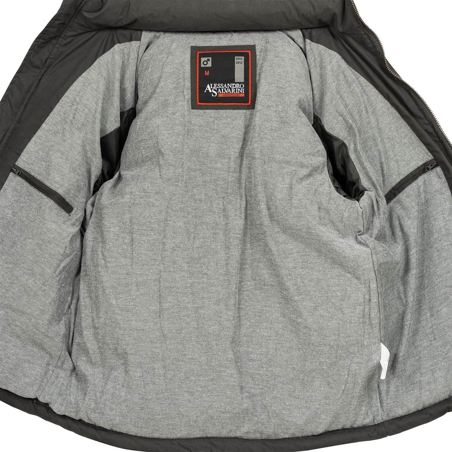 Alessandro Salvarini Winterjacke ASGinio mit abnehmbarer Kapuze