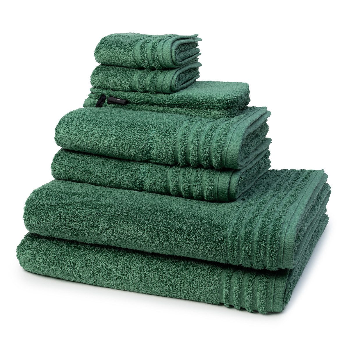 Vossen Handtuch Set Vienna Style Supersoft, Evergreen/grün