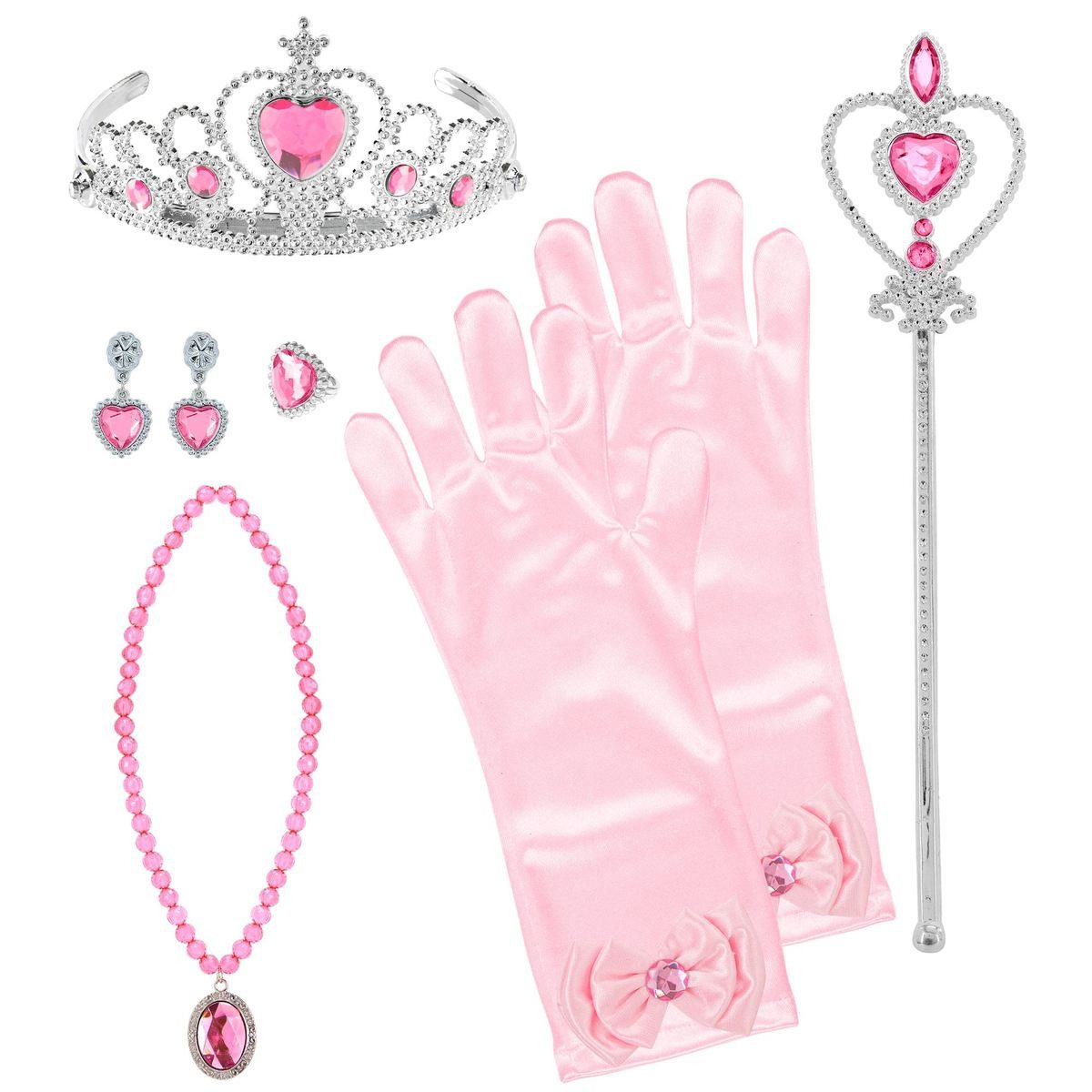 Widmann S.r.l. Kostüm WIDMANN Prinzessinen-Set rosa