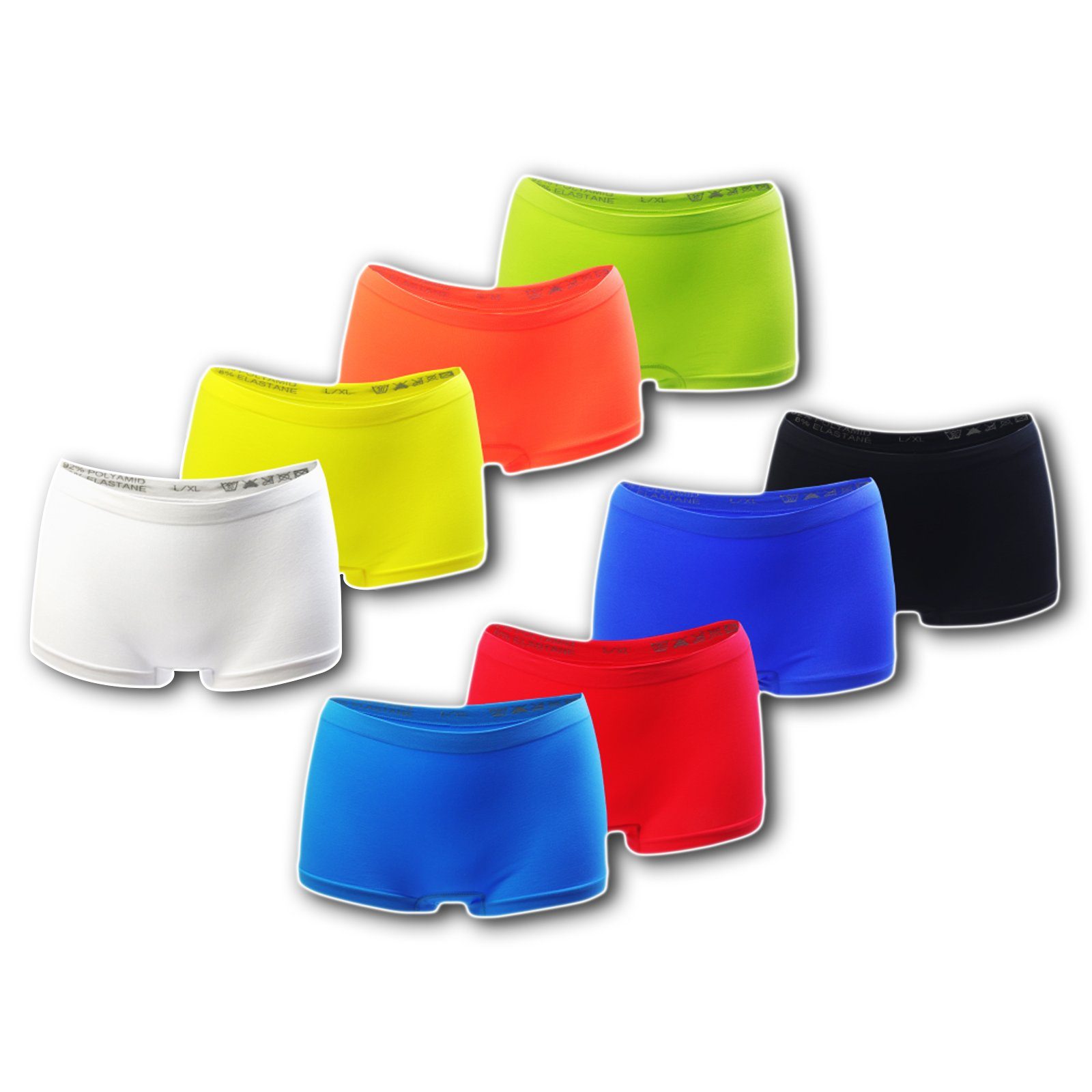 TEXEMP Panty »8er Pack Damen Panty Panties Slips Microfaser Hotpants  Unterwäsche Slip Schlüpfer S/M L/XL« (Spar-Pack, 8er-Pack) online kaufen |  OTTO