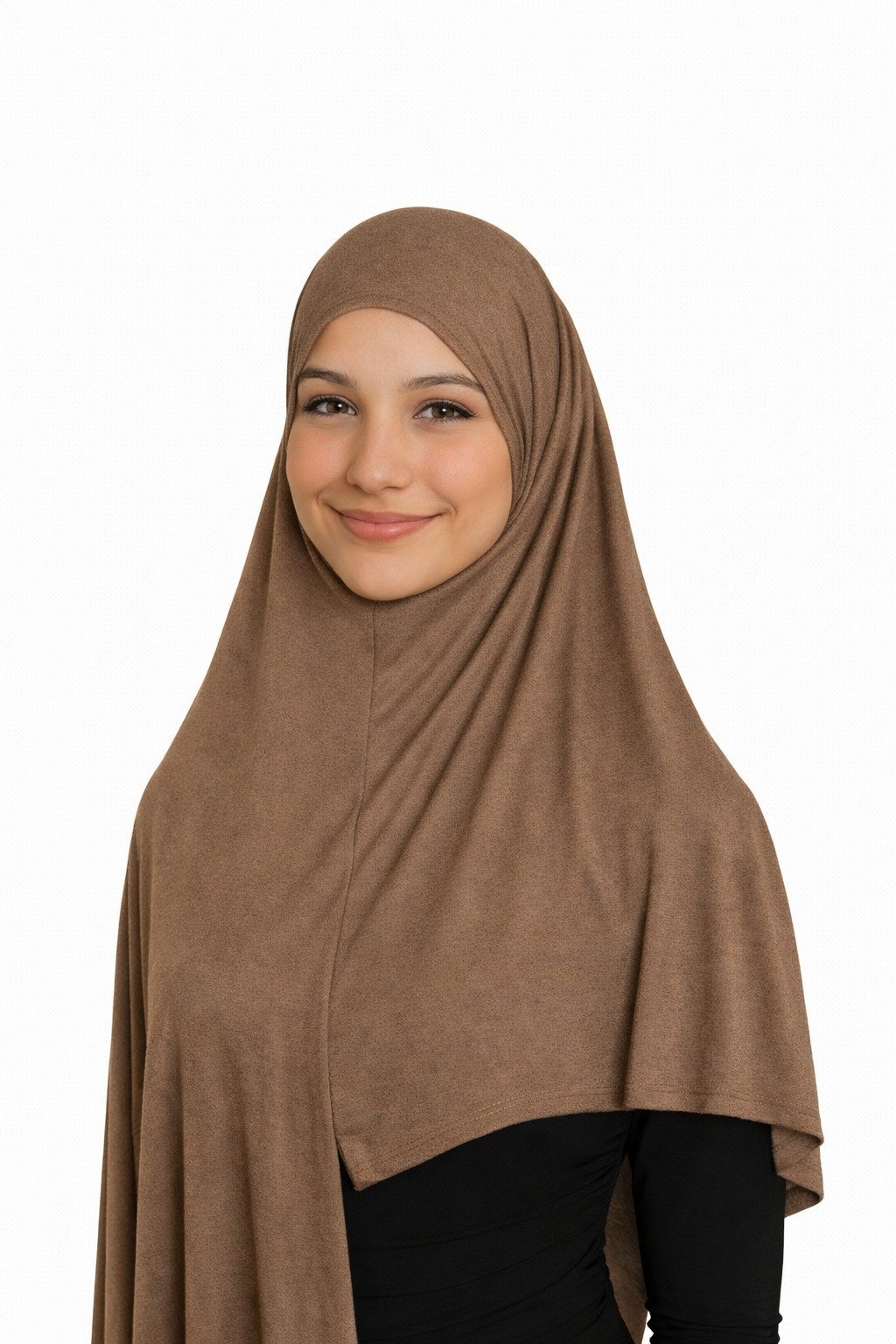 Aymasal Kopftuch Easy Jersey Hijab to-go Kopftuch Schal Tuch Islam Extra lang 180x70, Keine Nadeln oder Magnete notwendig!