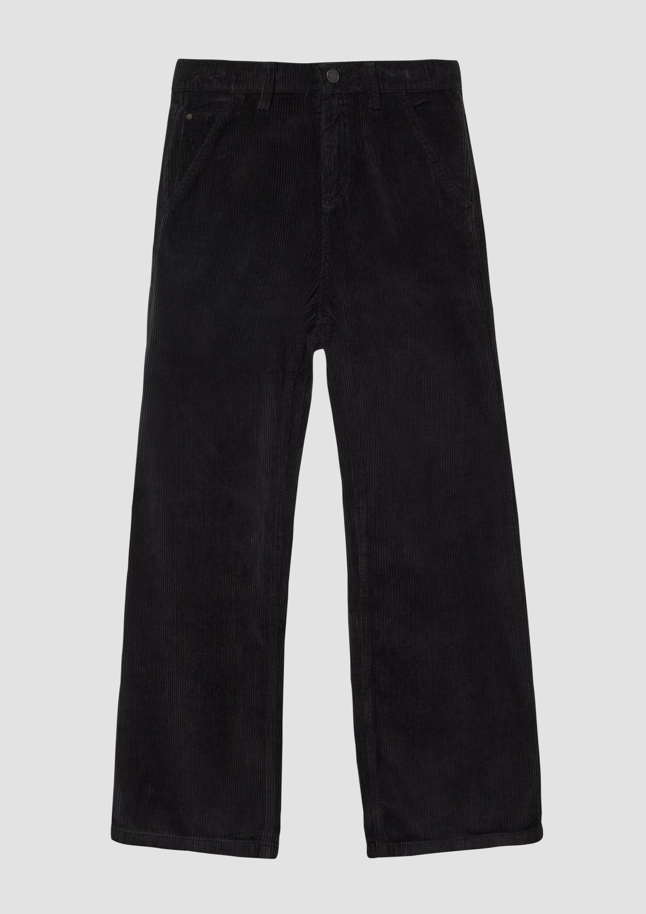 s.Oliver Chinos Hose BAGGY Cordhose Baggy / Relaxed Fit / Mid Rise / Wide Leg