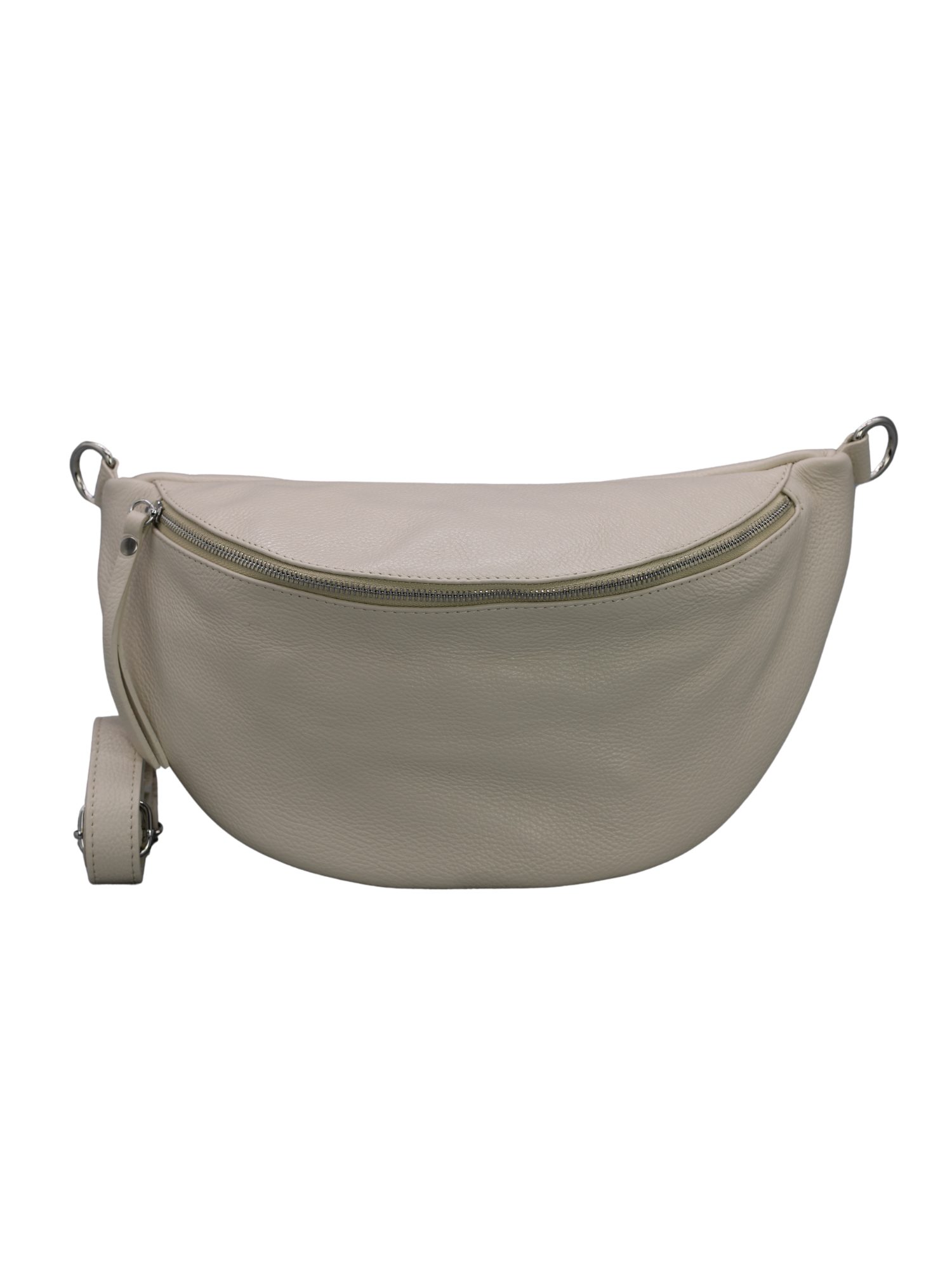 Adel Bags Schultertasche EMMA XL Umhängetasche Crossbody Bag Gürteltasche mit 2 Riemen, echtes Leder, hergestellt in Italien