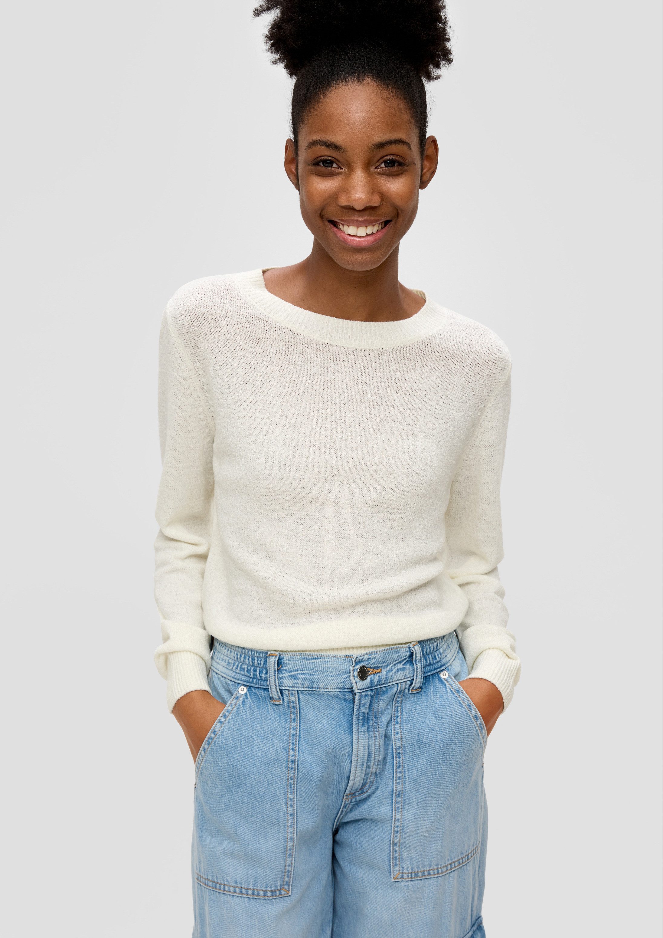 Longpullover Strickpullover