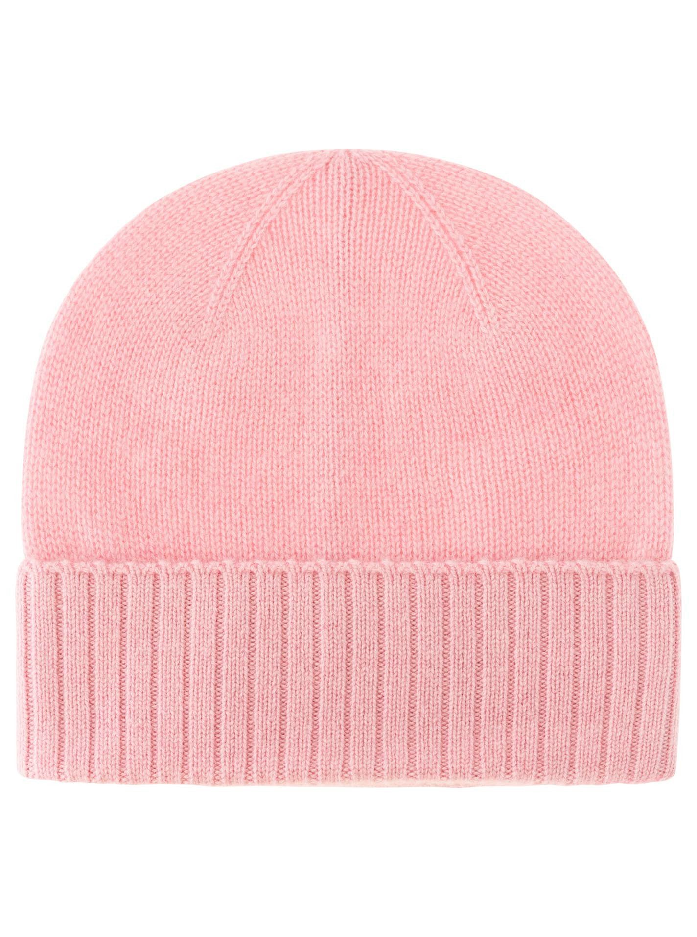 Zwillingsherz Strickmütze Kaschmir Mütze Gerippter-Umschlag