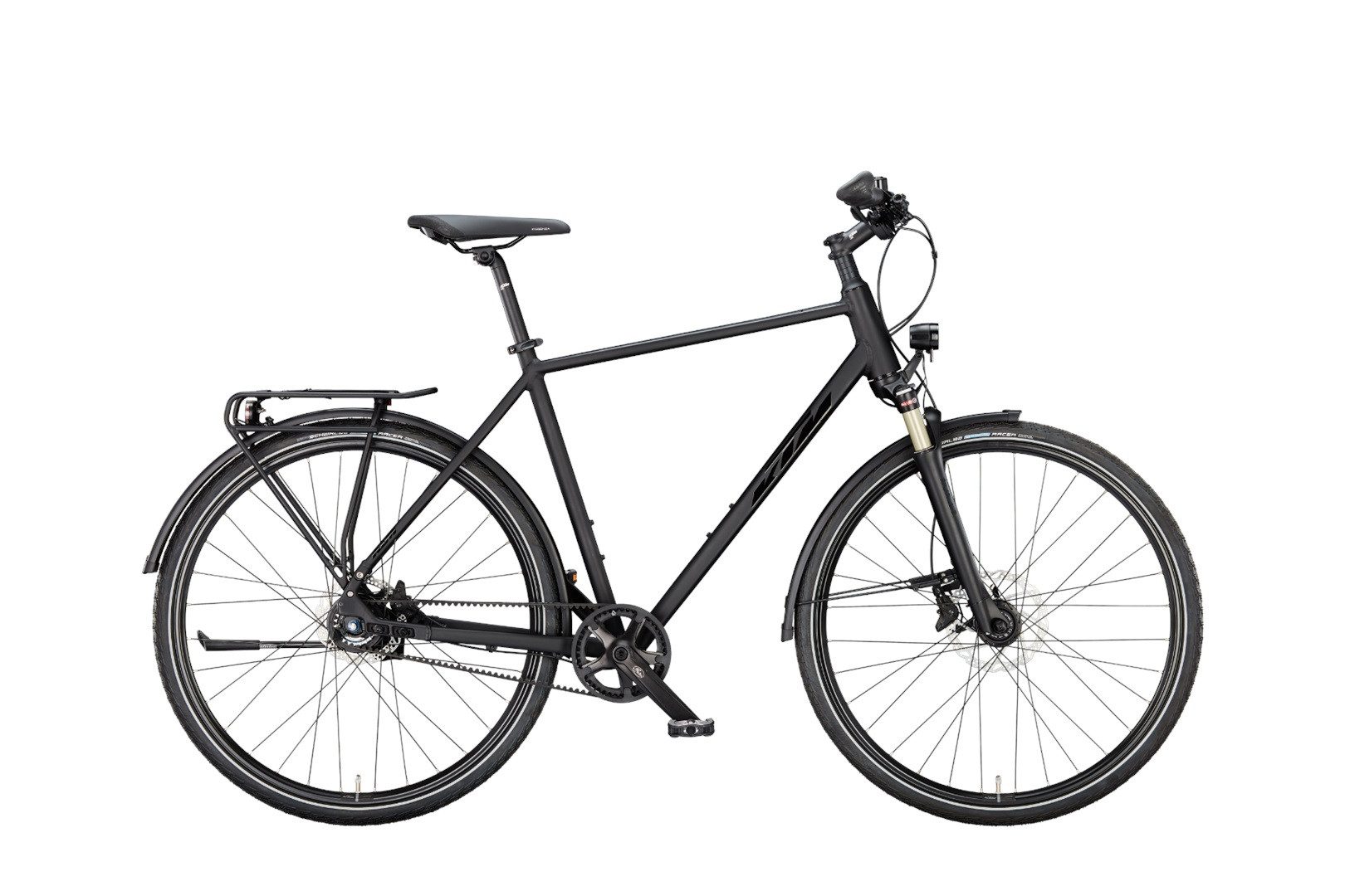 KTM Trekkingrad KTM Maranello 11 Light Belt Herren schwarz 2025, 11 Gang Shimano SG-S700 CL 32H 135 QR, Nabenschaltung