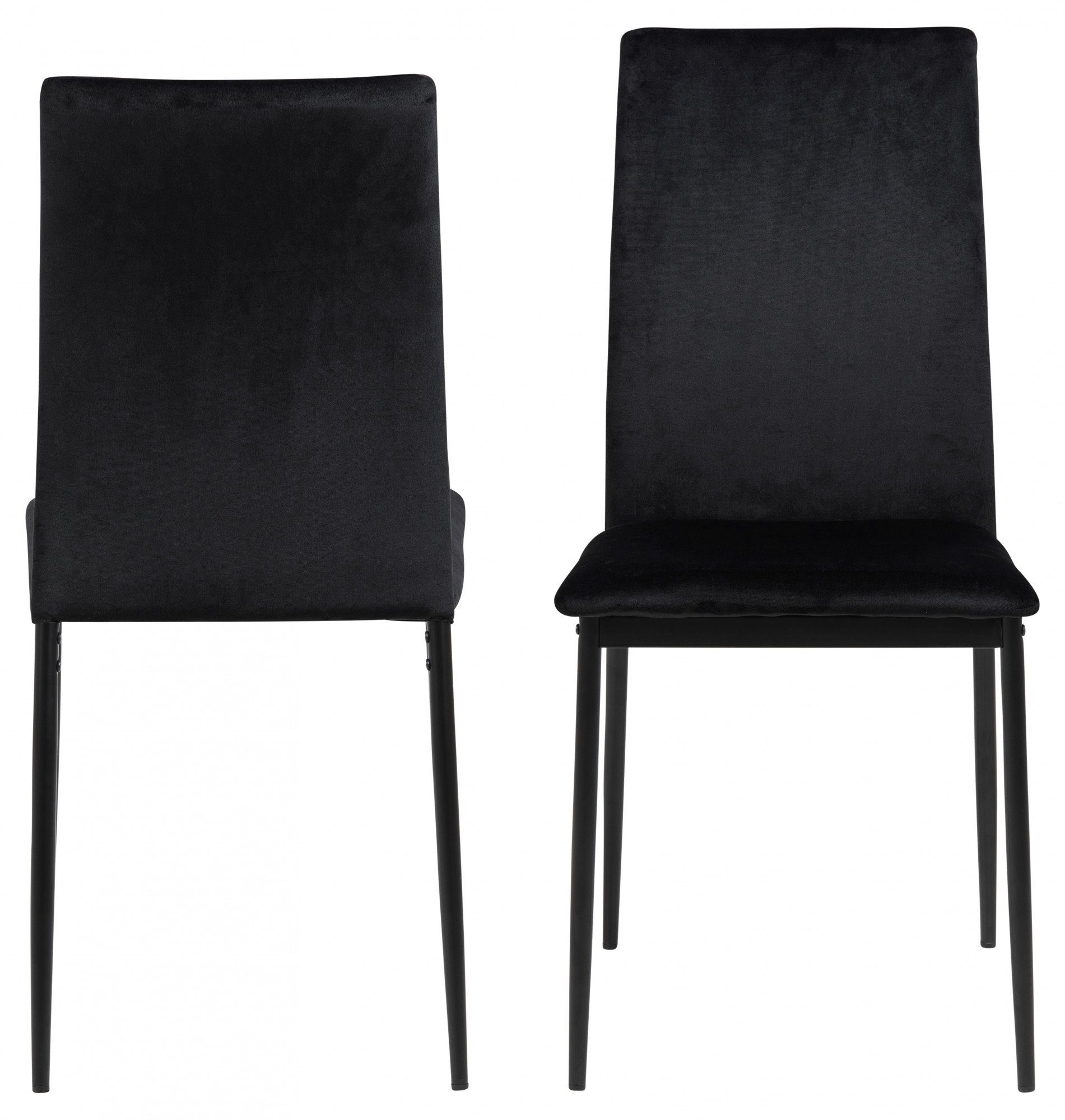ACTONA GROUP Esszimmerstuhl Demina (Set, 4 St), in Samtvelours oder  Kunstleder | Stühle