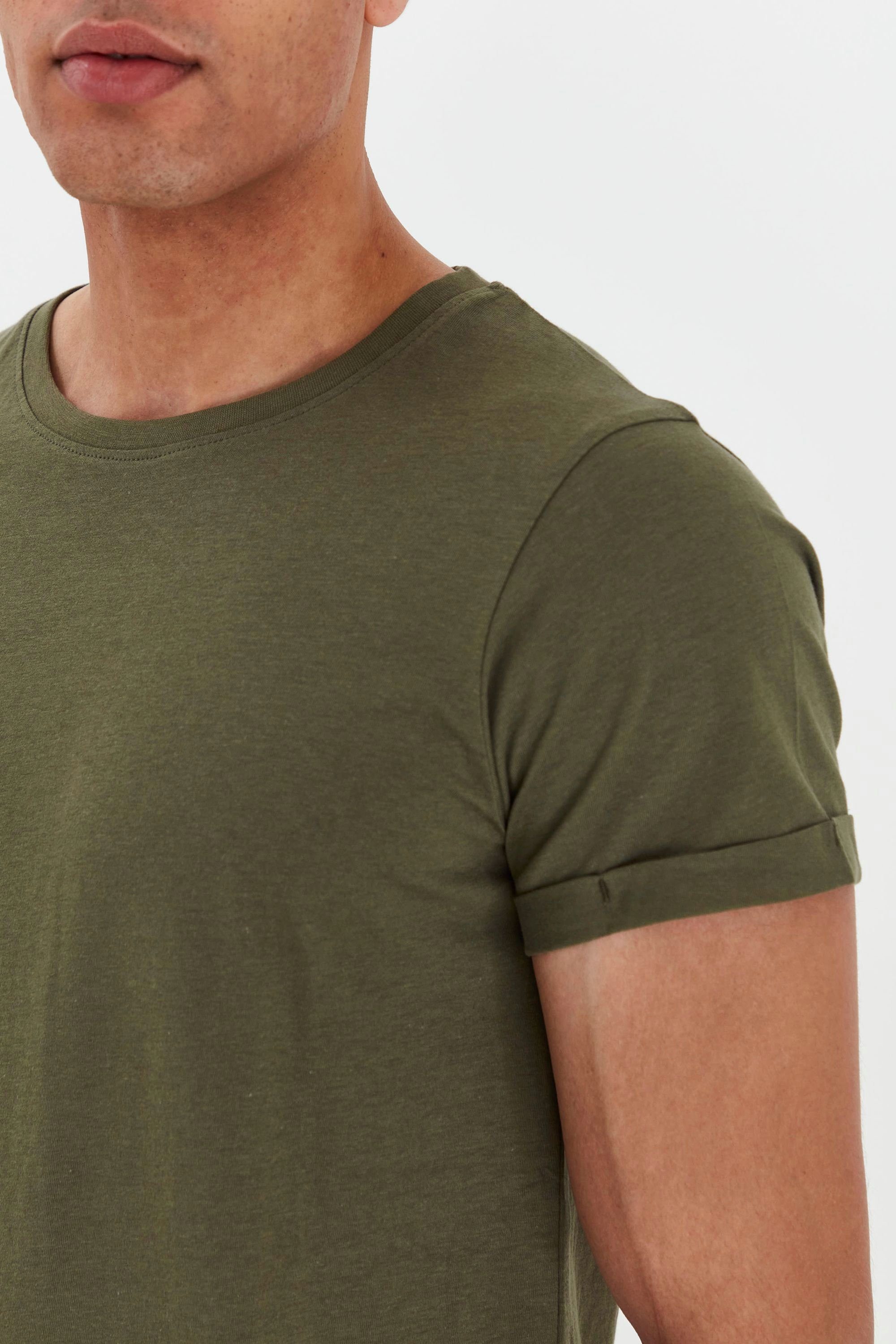 2er-Pack Longshirt T-Shirt !Solid (190512) Green im SDLongo Ivy