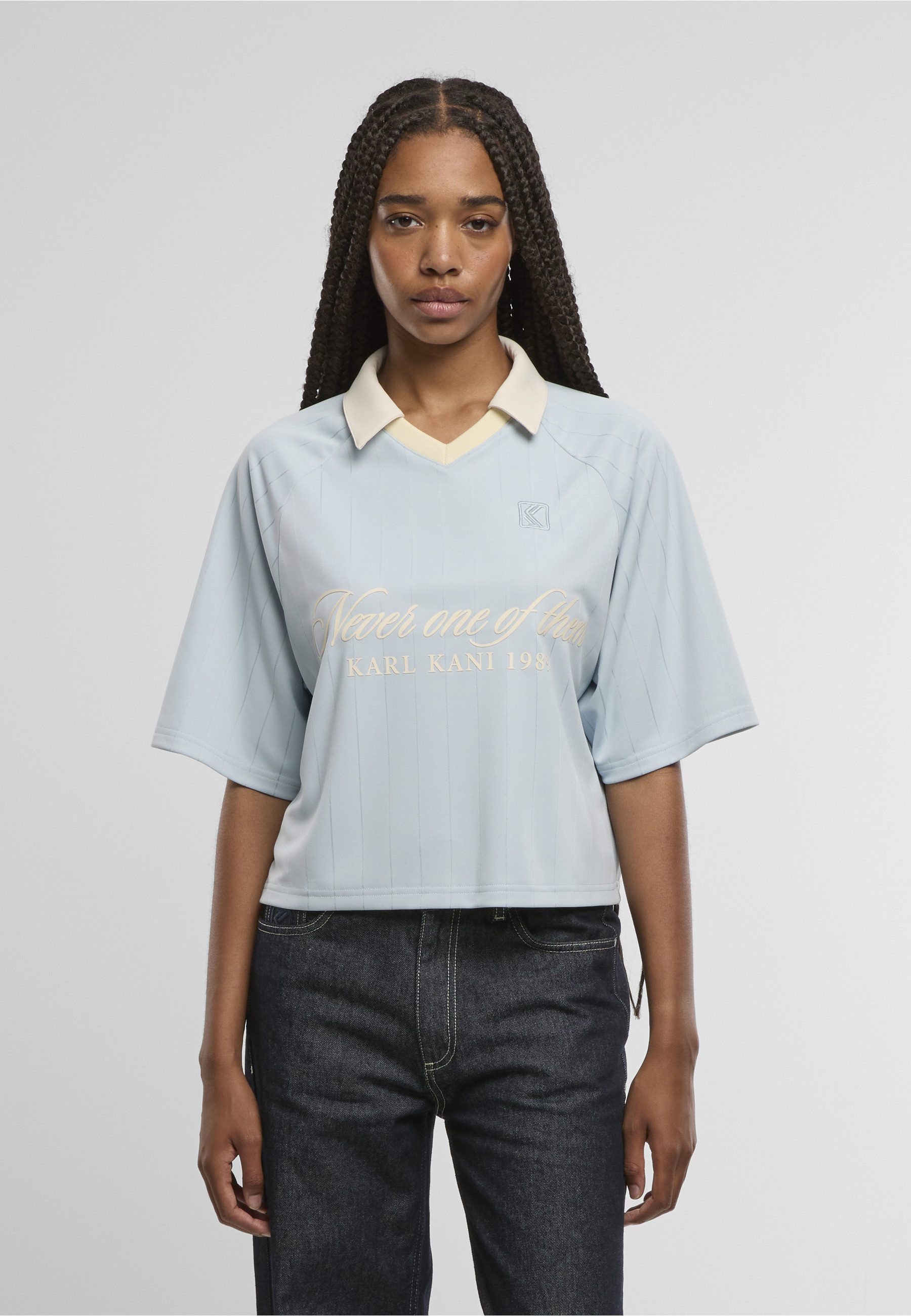 Karl Kani T-Shirt Karl Kani OG Shadow Pinstripe Soccer Jersey (1-tlg)