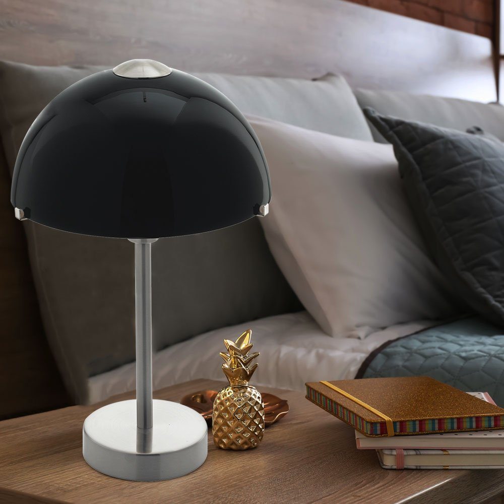 LED Lampe Zimmer Wohn Tisch Lese Kabel LED-Leuchtmittel Beleuchtung fest Schalter Tischleuchte, etc-shop verbaut, Warmweiß,