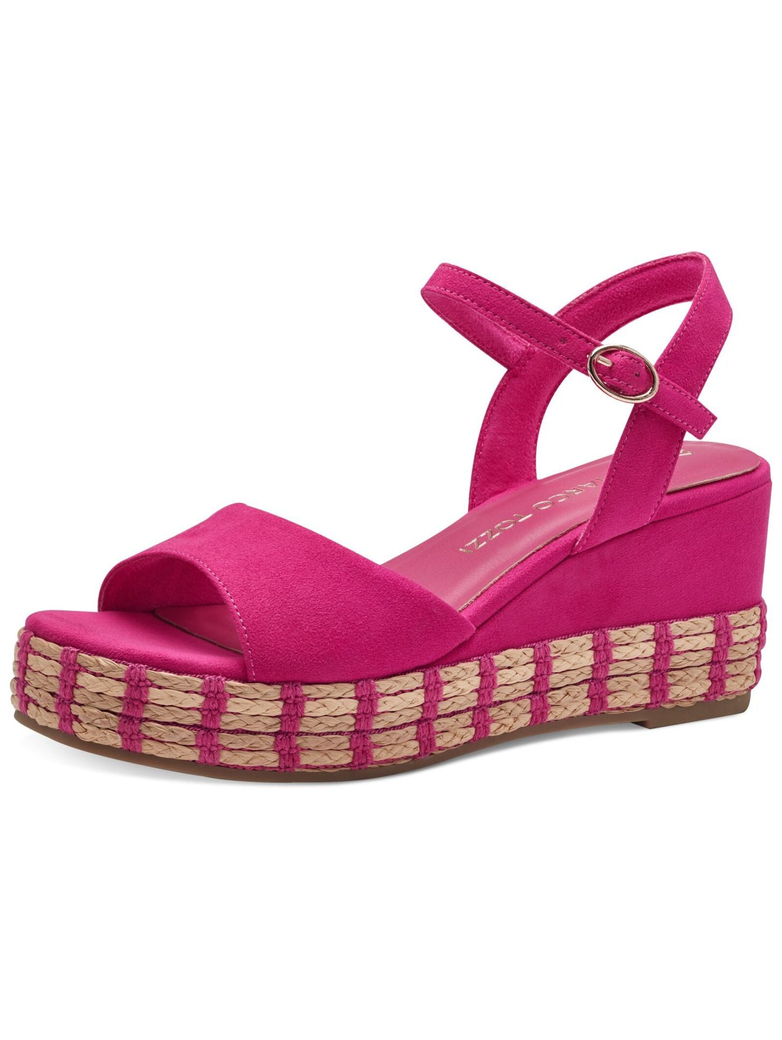 MARCO TOZZI Marco Tozzi Sandalen Textil Keilsandalette