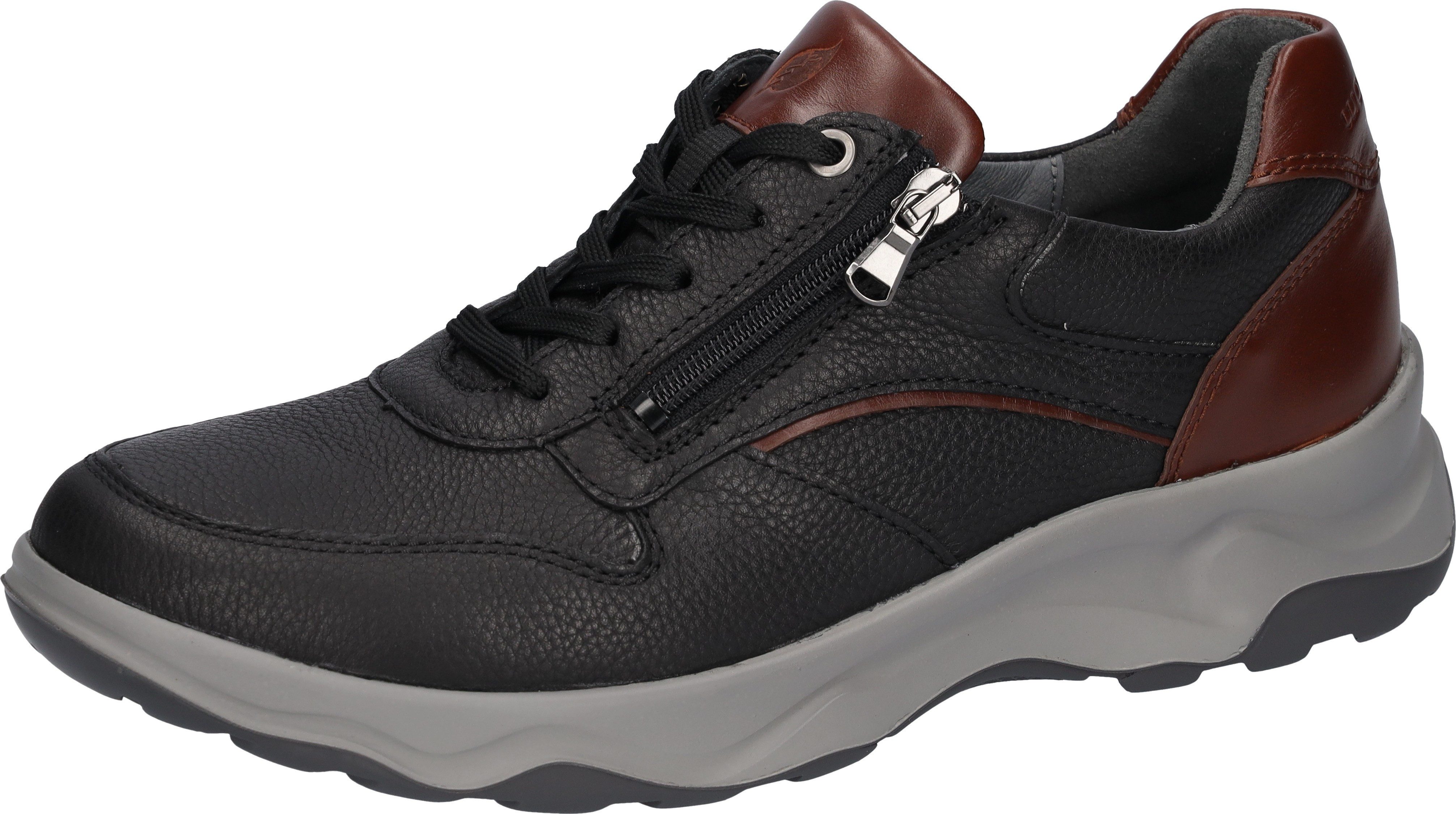 Waldläufer H-MAX Sneaker, Halbschuh, Schnürschuh mit seitlichem Reißverschl günstig online kaufen