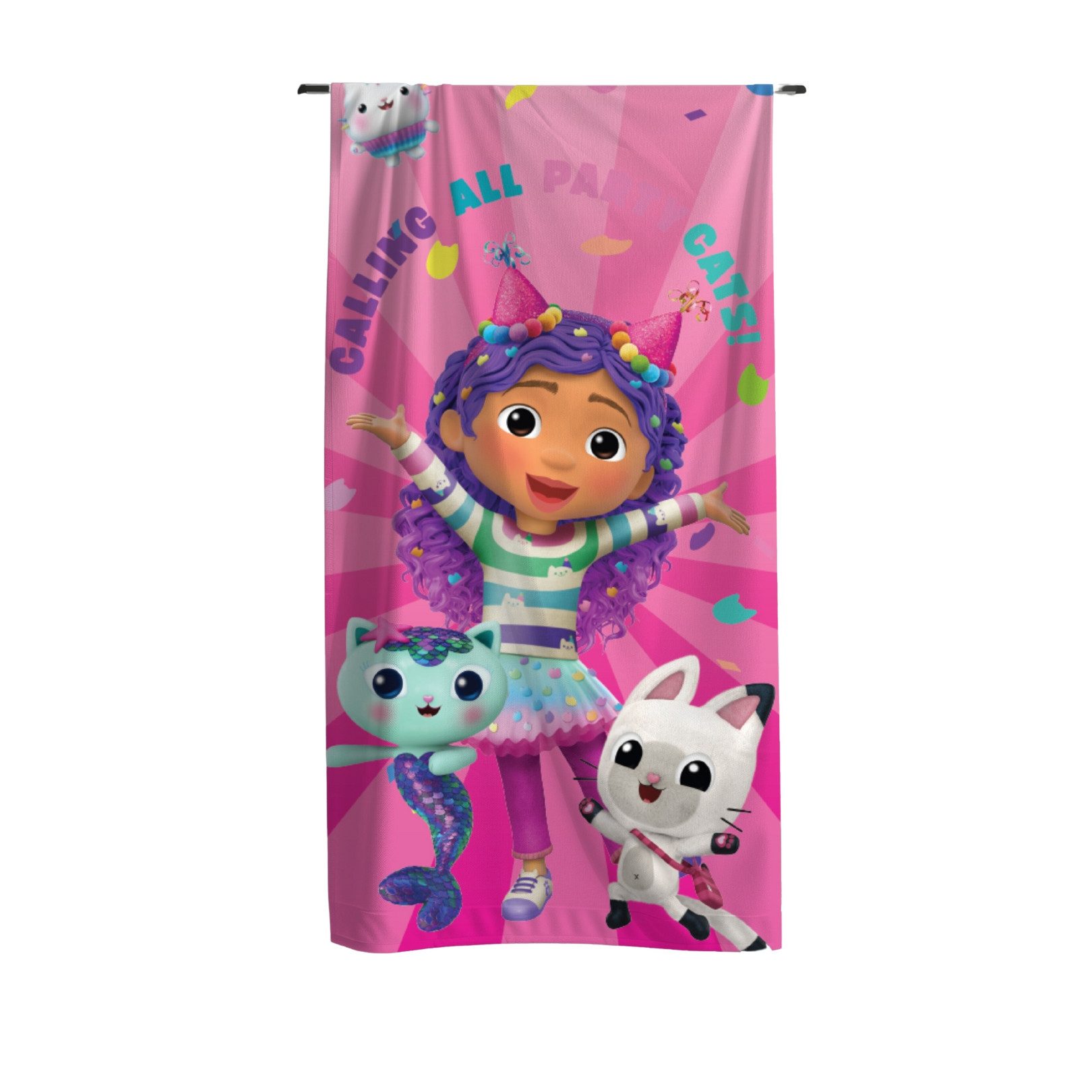 MTOnlinehandel Badetuch Gabby's Dollhouse 70x140 cm, günstig online kaufen