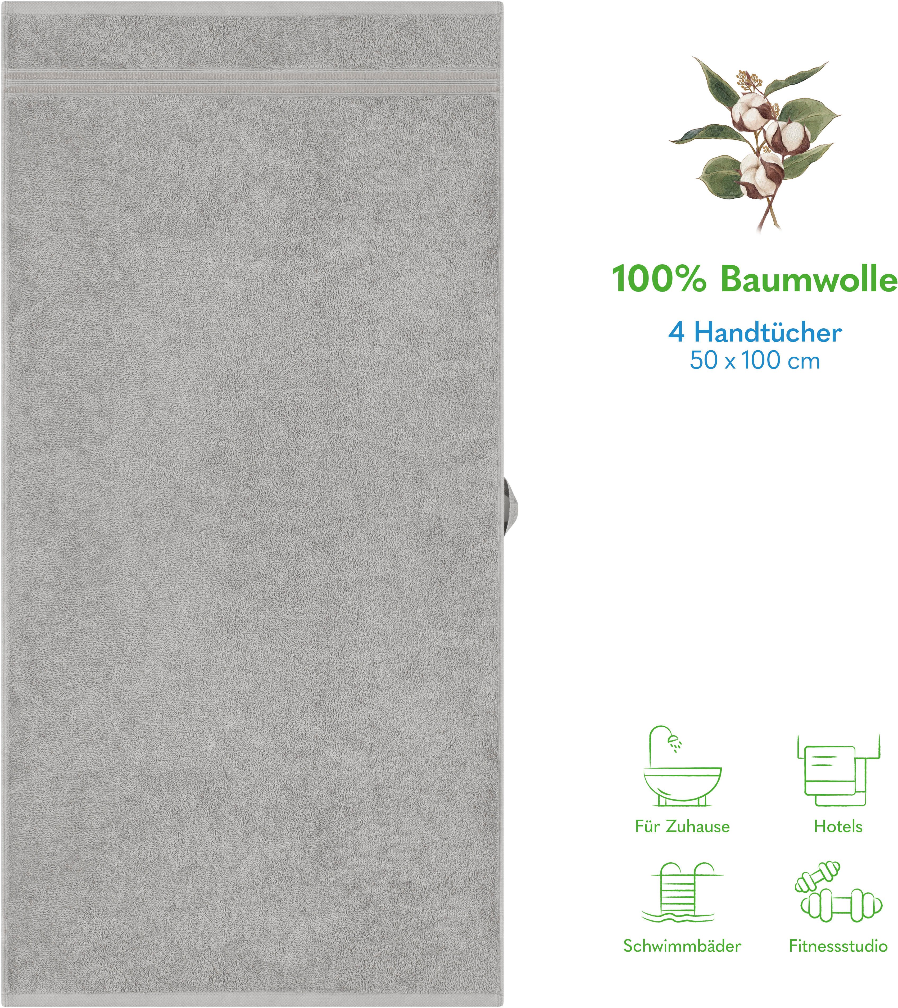 HAMMETEX Handtuch Set 4er Set Handtücher günstig online kaufen
