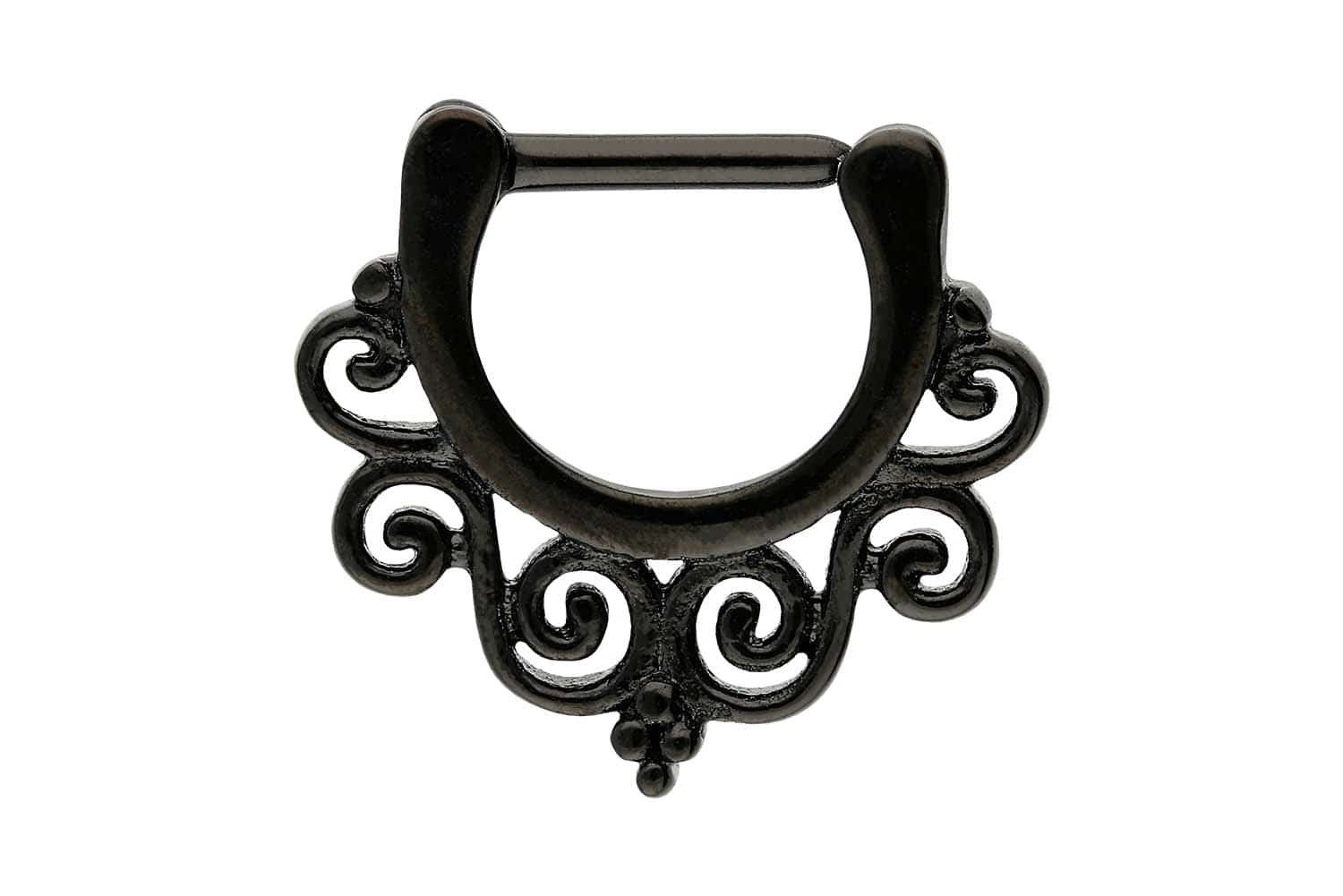 Nasenpiercing Chirurgenstahl Clicker DESIGN Ohrpiercing Septum Nase