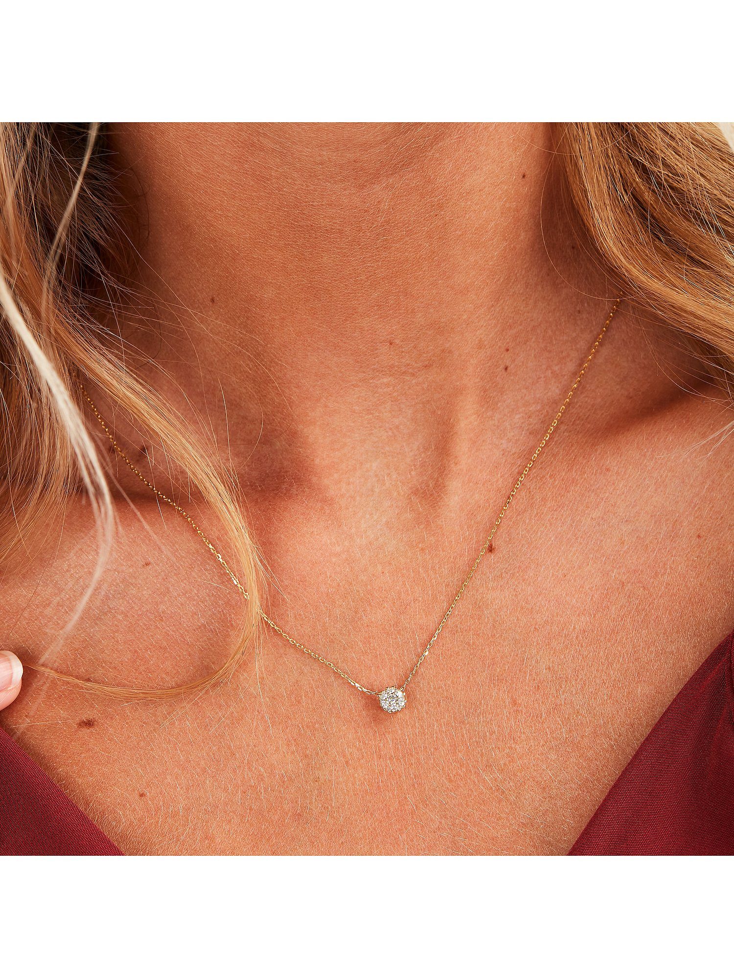 CHRIST Collier CHRIST Damen-Kette 585er ...