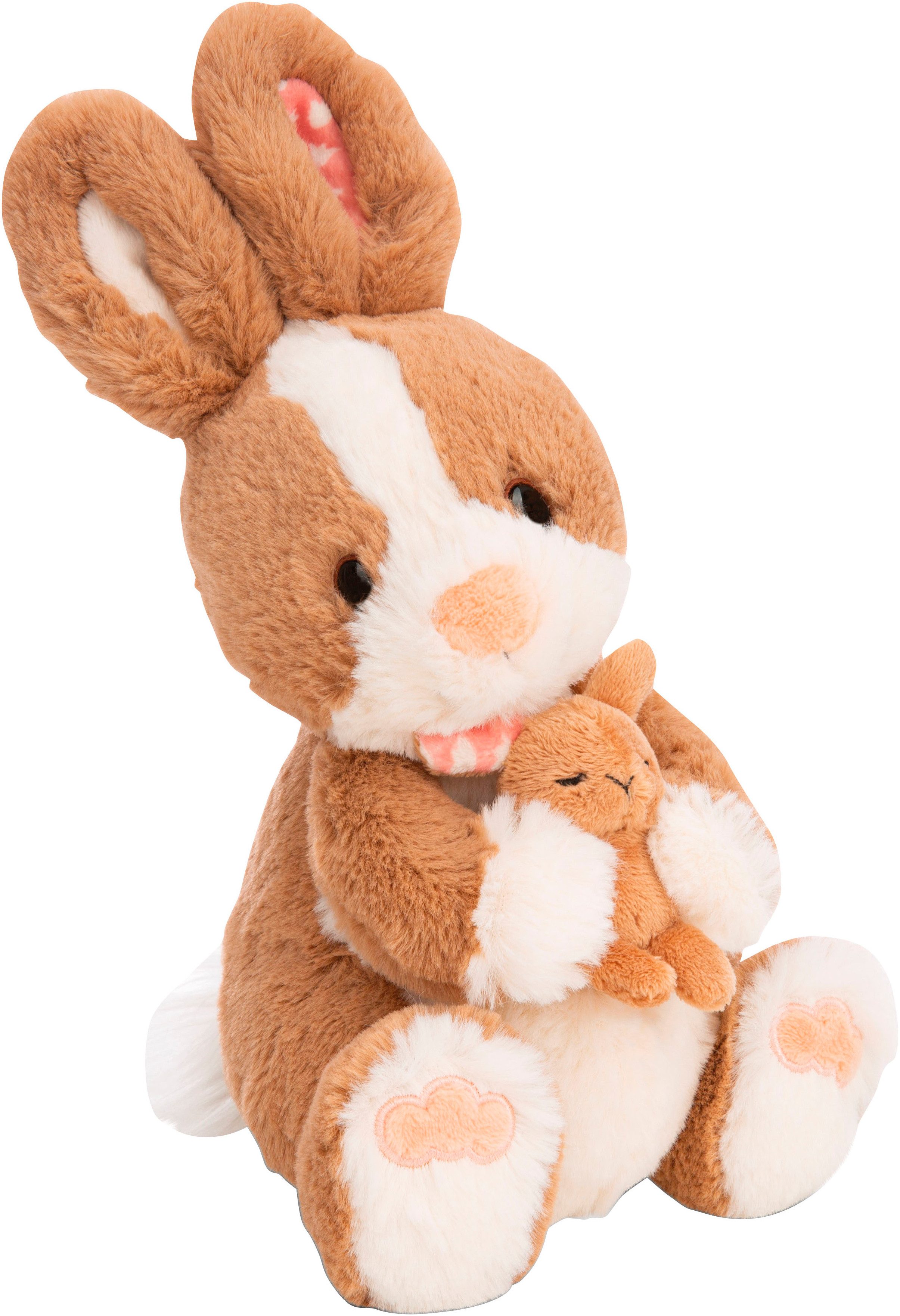 Kuscheltier Meadow Friends, Hase Hopsala 25 cm & Kind schlenkernd GREEN